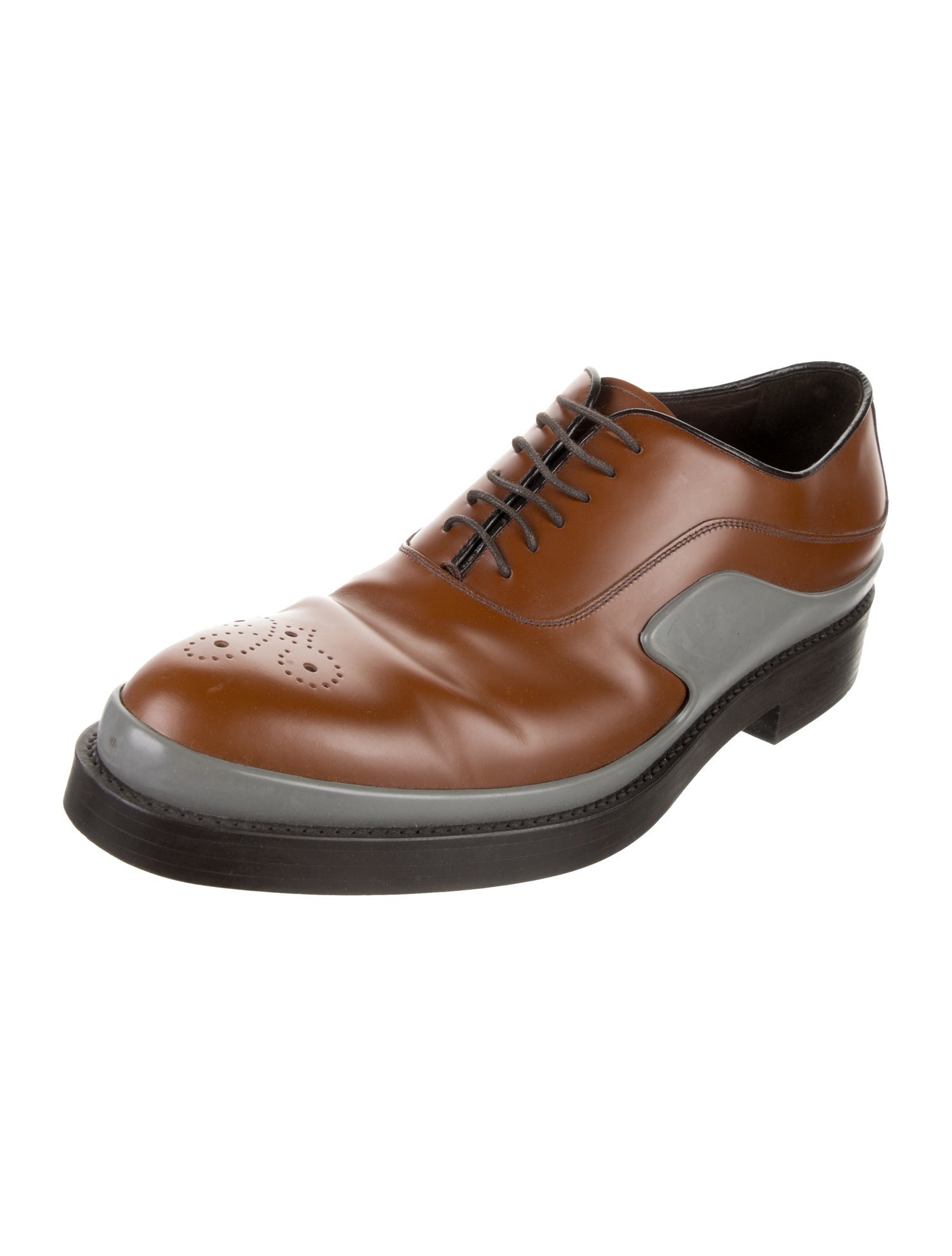 Prada Leather Oxfords