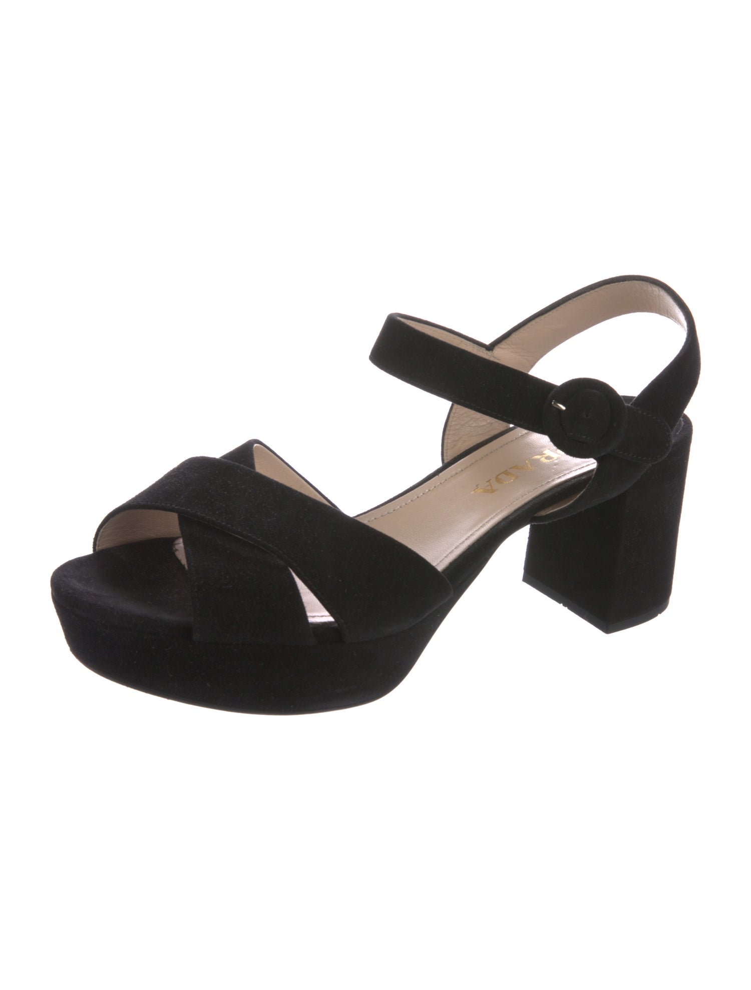 Prada Suede Sandals