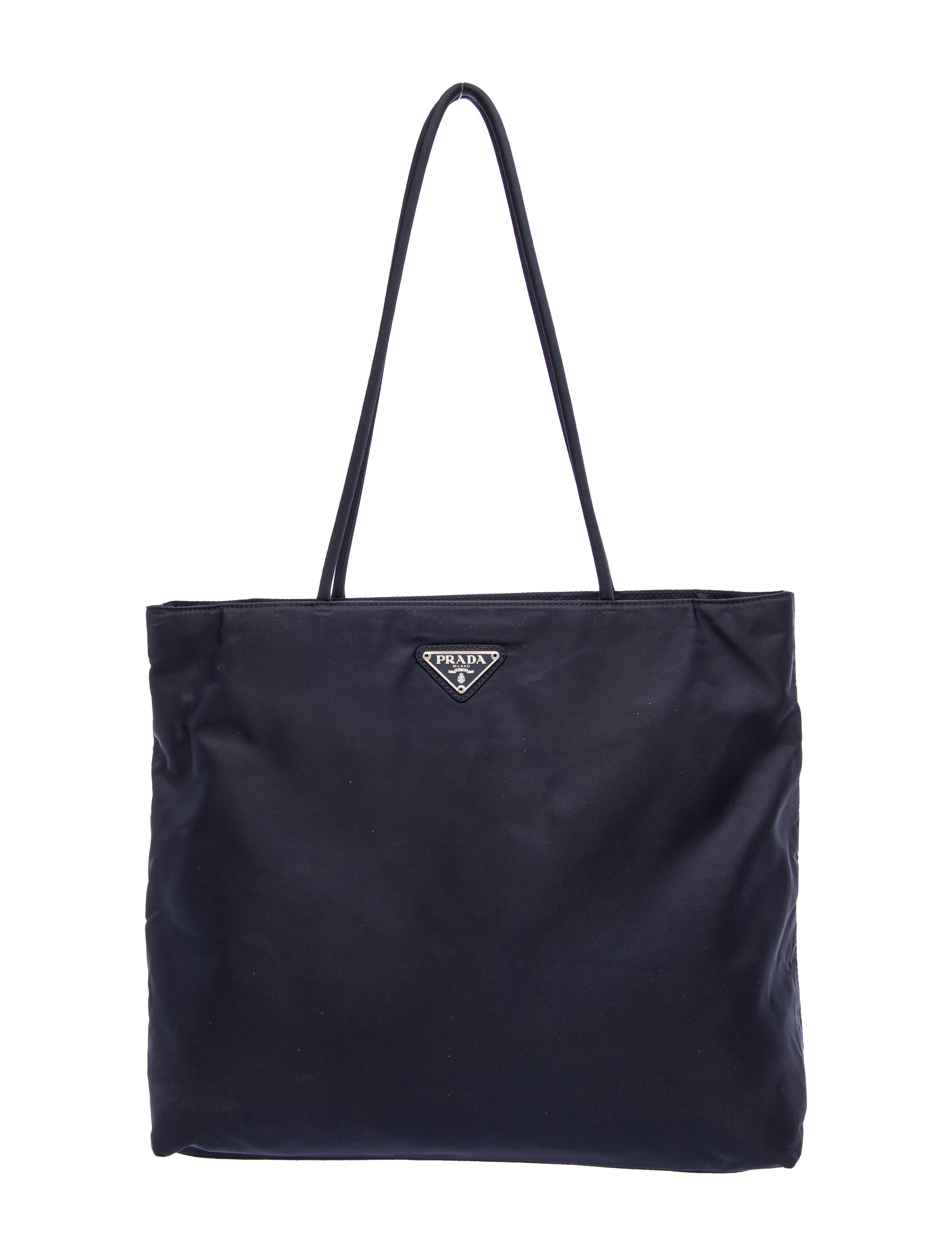 Prada Vela Nylon Nylon Tote Medium