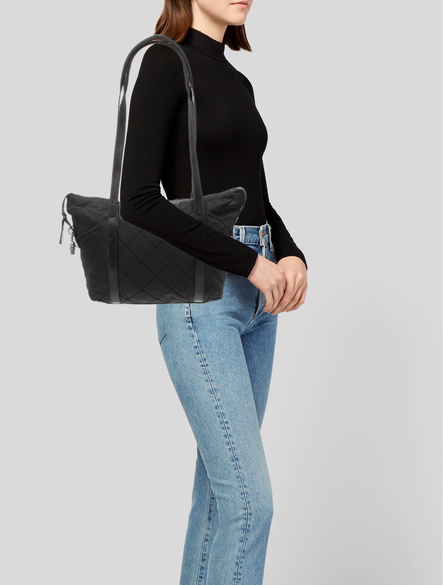 Prada Tessuto Nylon Nylon Tote Small