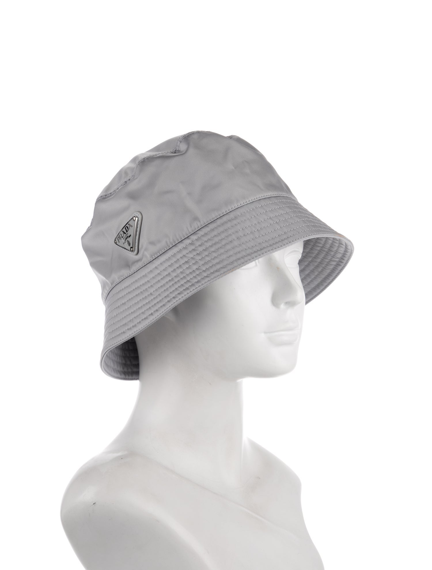 Prada Re-Nylon Logo Bucket Hat