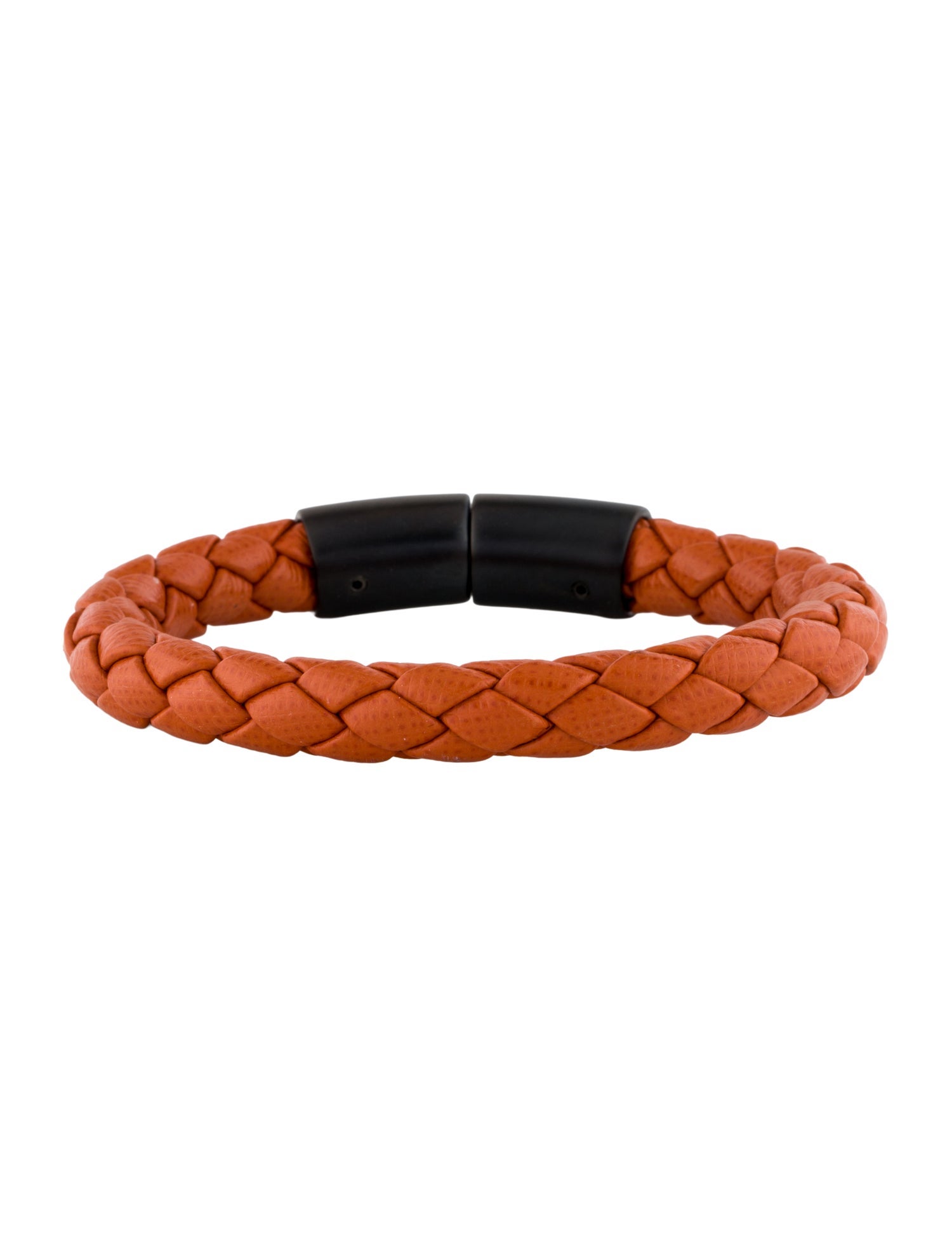 Prada Saffiano Leather Wrap Bracelet