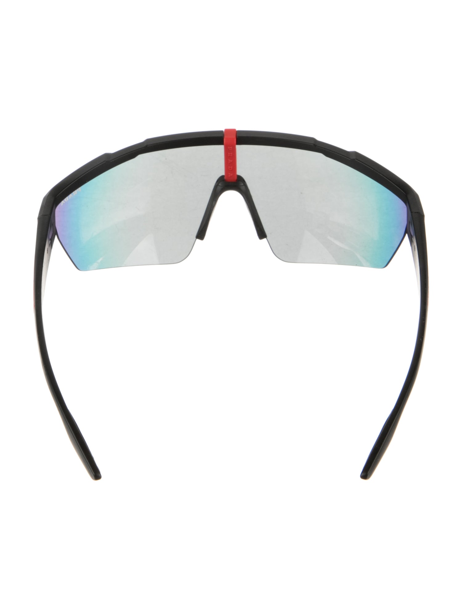 Prada Shield Mirrored Sunglasses