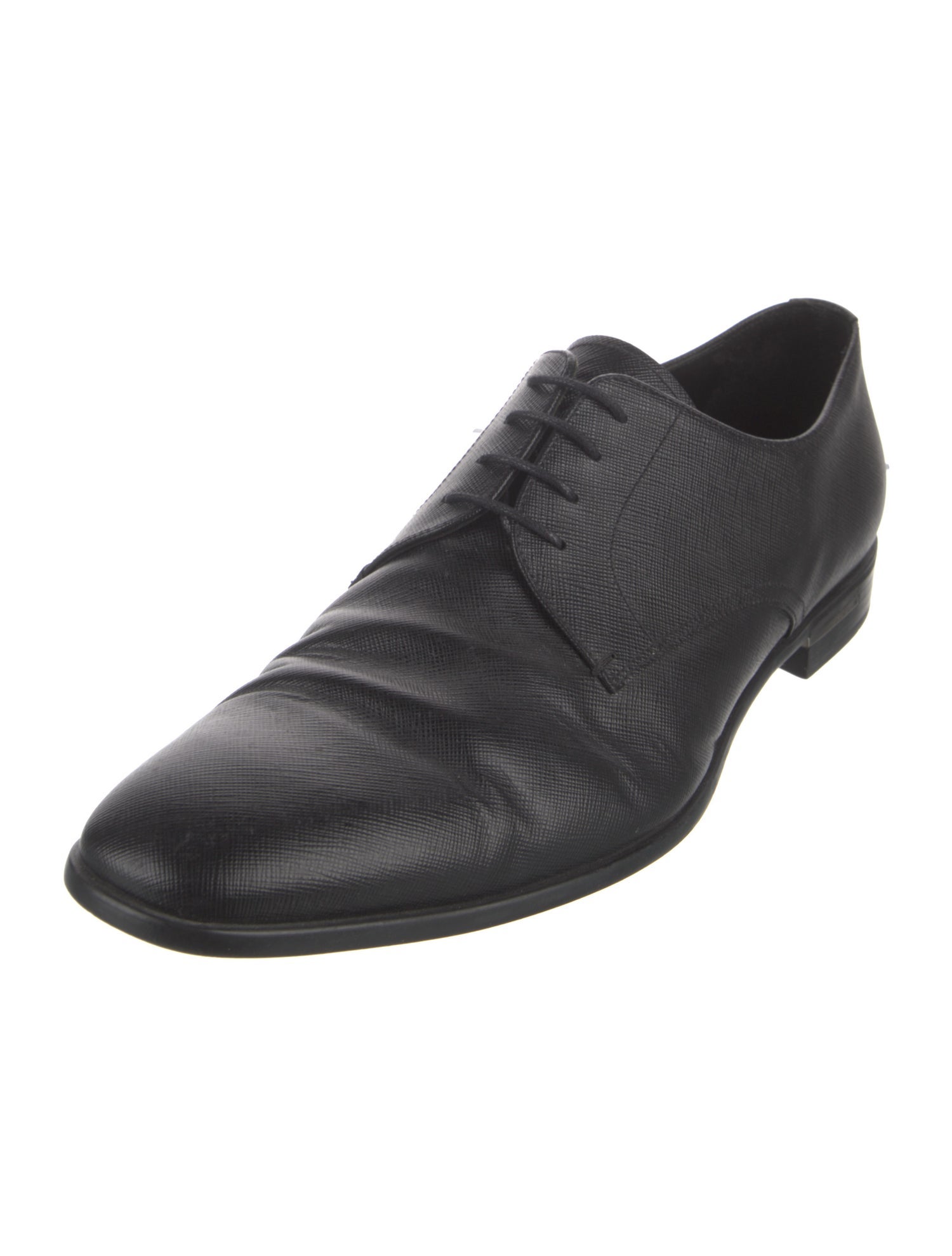 Prada Leather Derby Shoes