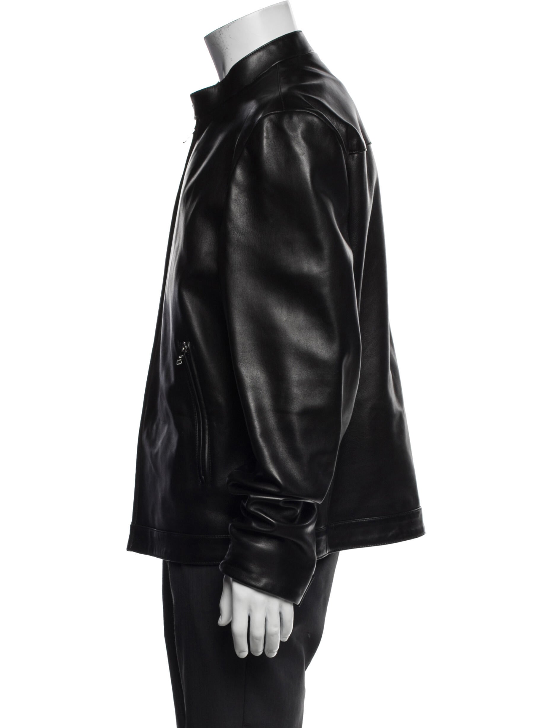 Prada 2018 Leather Moto Jacket