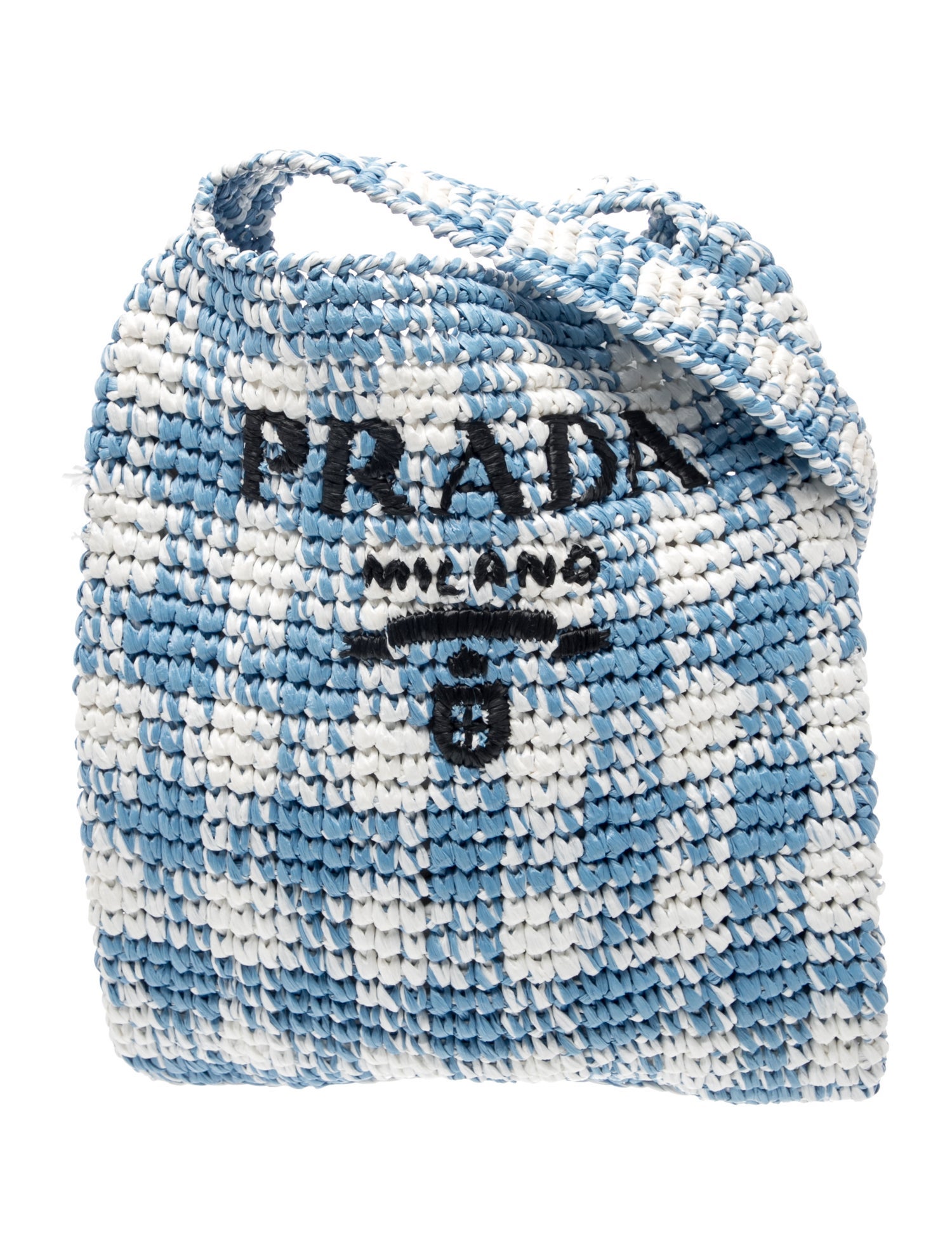 Prada Enameled Metal Triangle Enameled Metal Triangle Minaudière