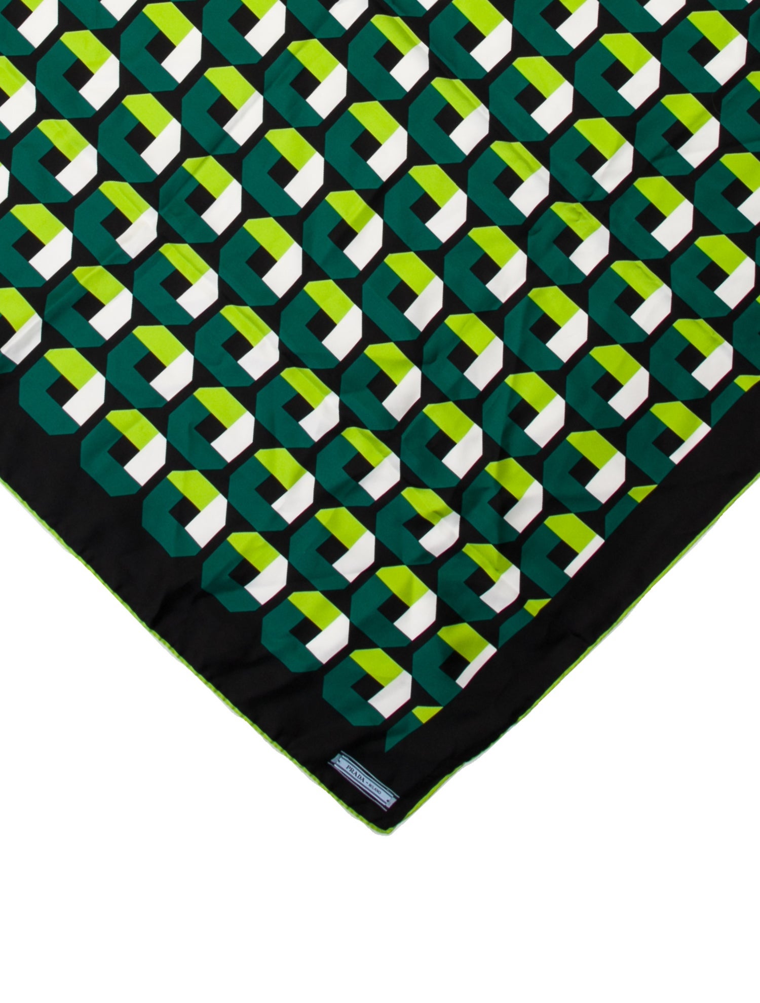 Prada Silk Printed Scarf