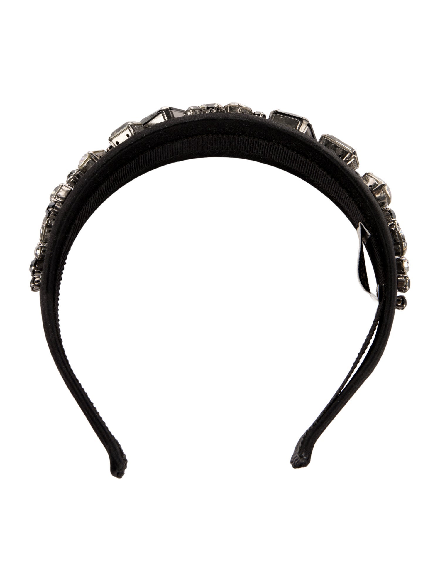 Prada Crystal Embellished Headband