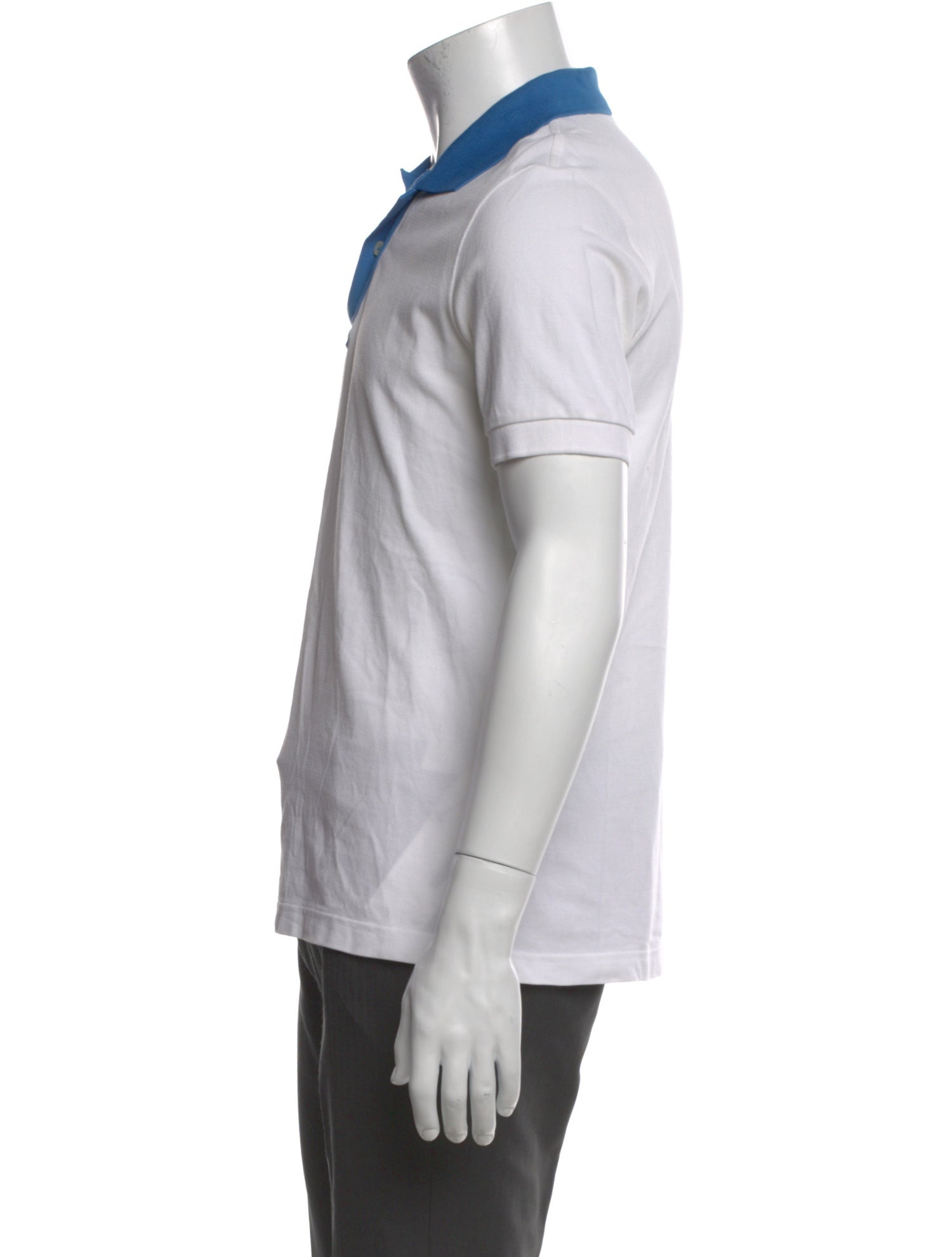 Prada 2013 Colorblock Pattern Polo Shirt