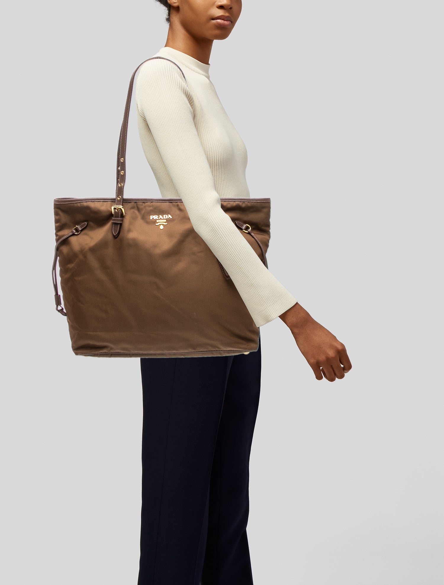 Prada Tessuto Nylon Nylon Tote Large