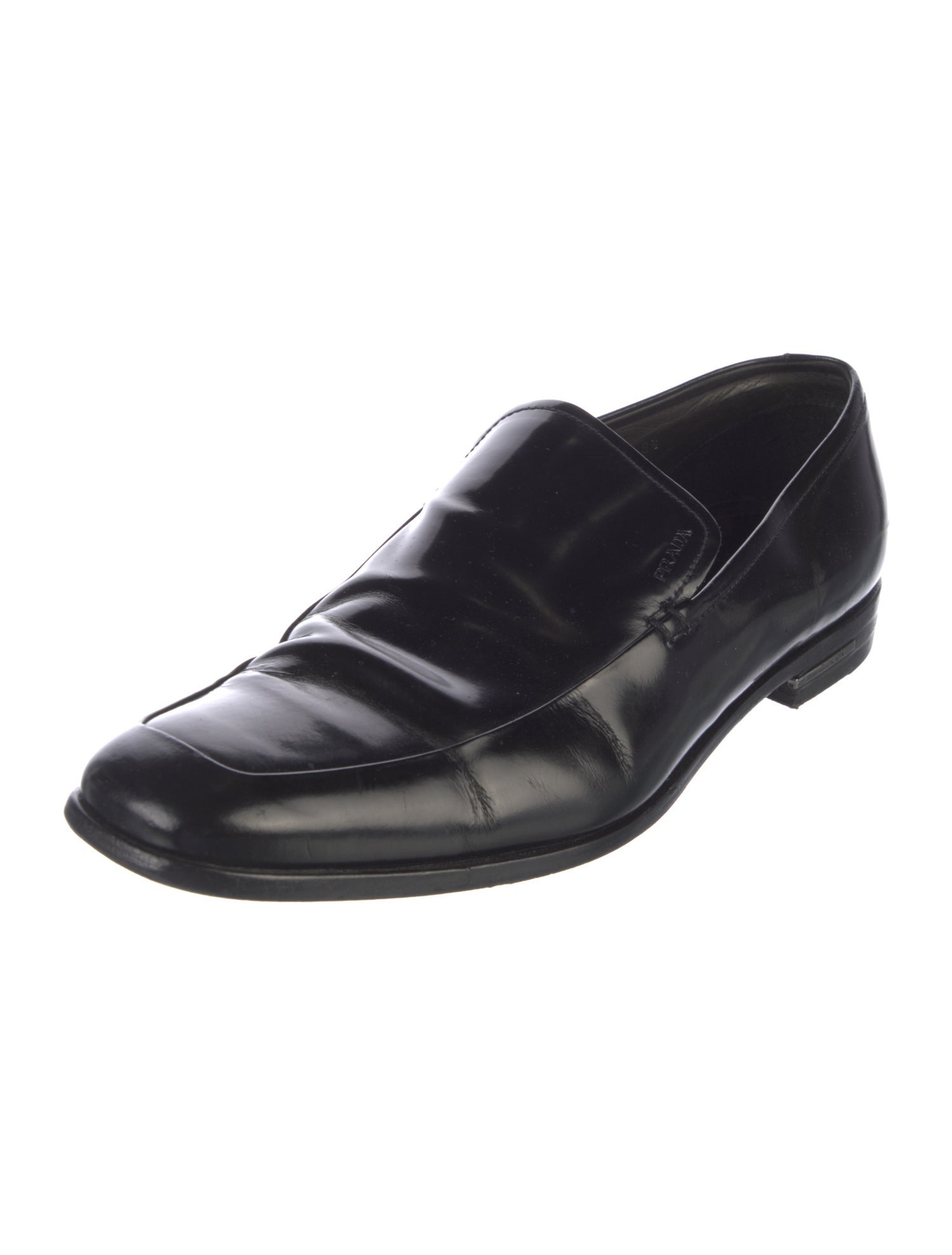 Prada Patent Leather Dress Loafers