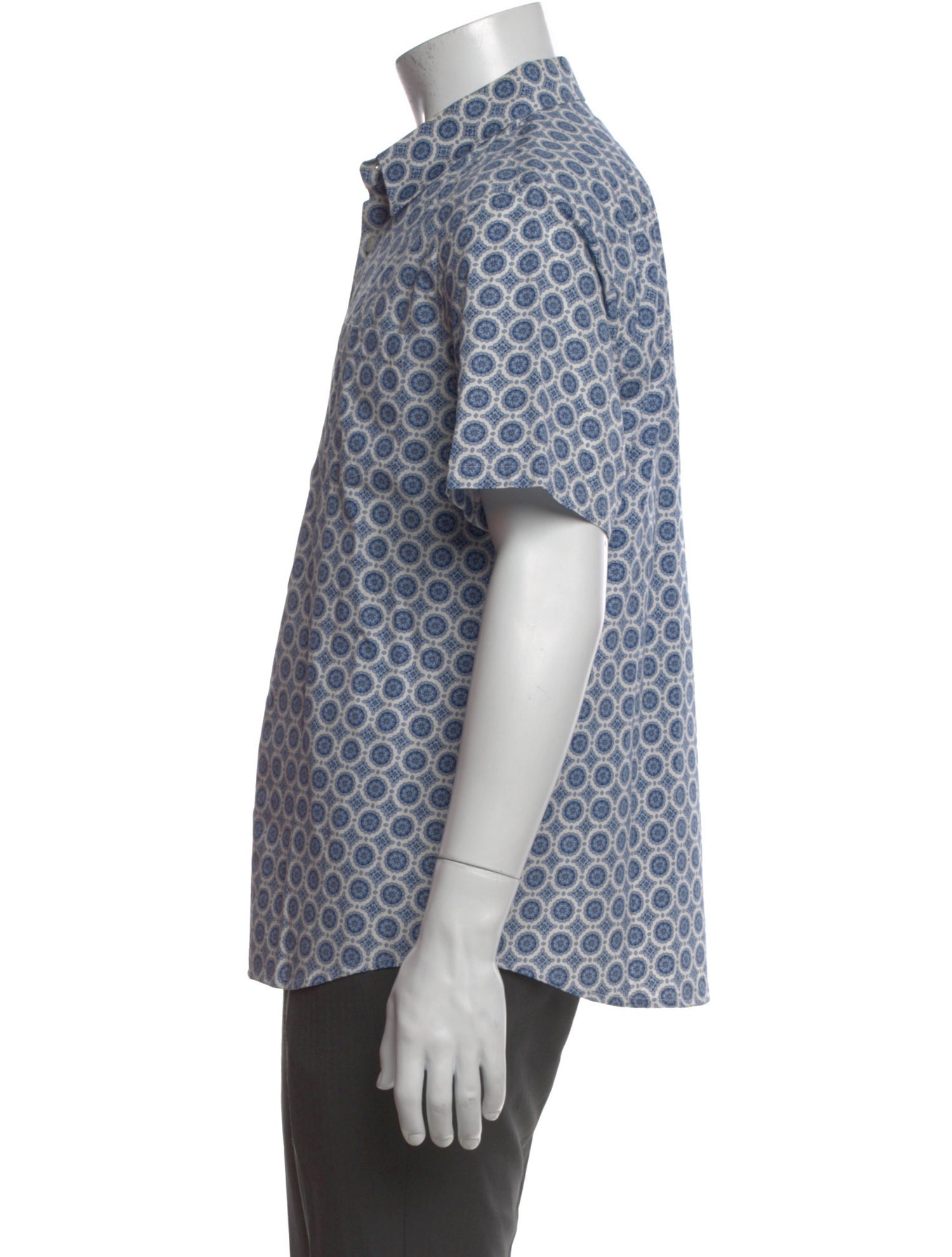 Prada Printed Short Sleeve Shirt