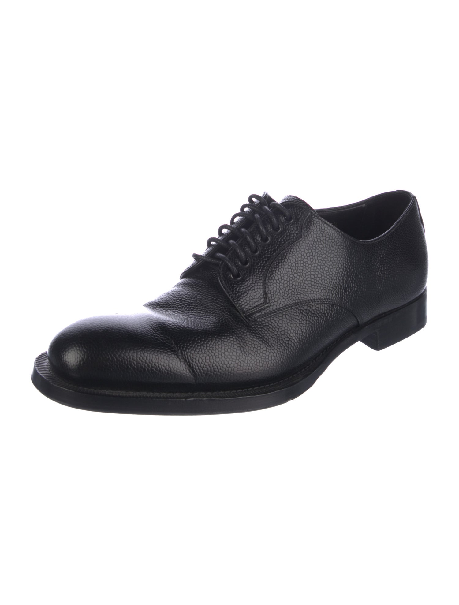 Prada Leather Derby Shoes