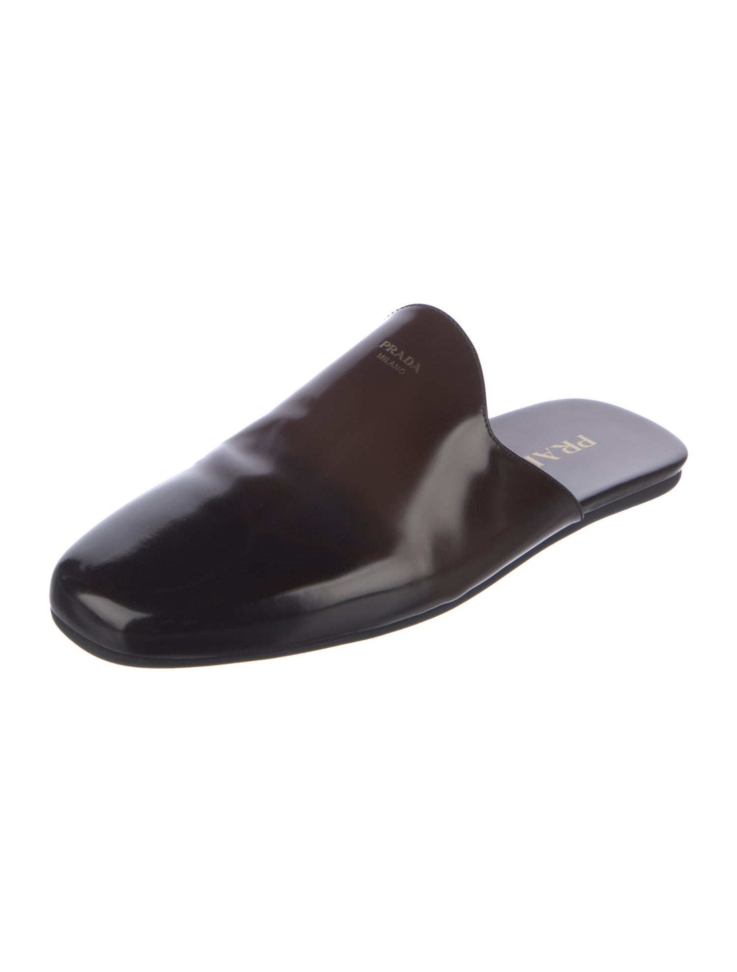 Prada Leather Mules