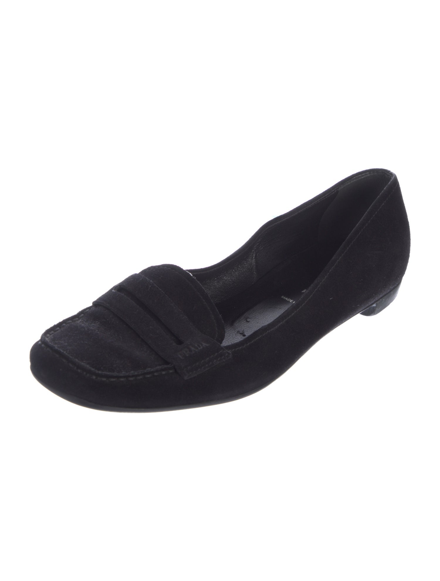 Prada Suede Loafers