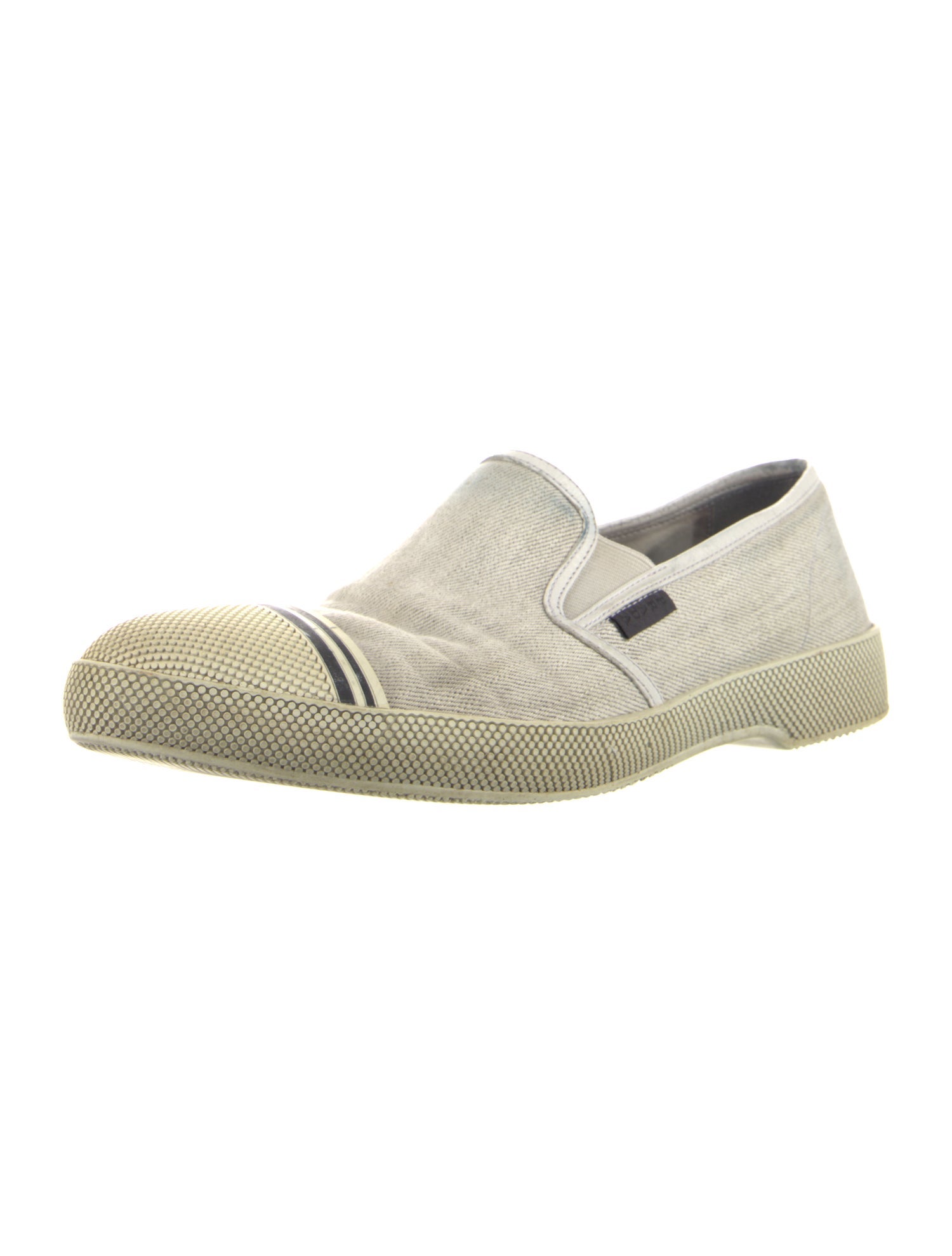 Prada Canvas Patterned Sneakers