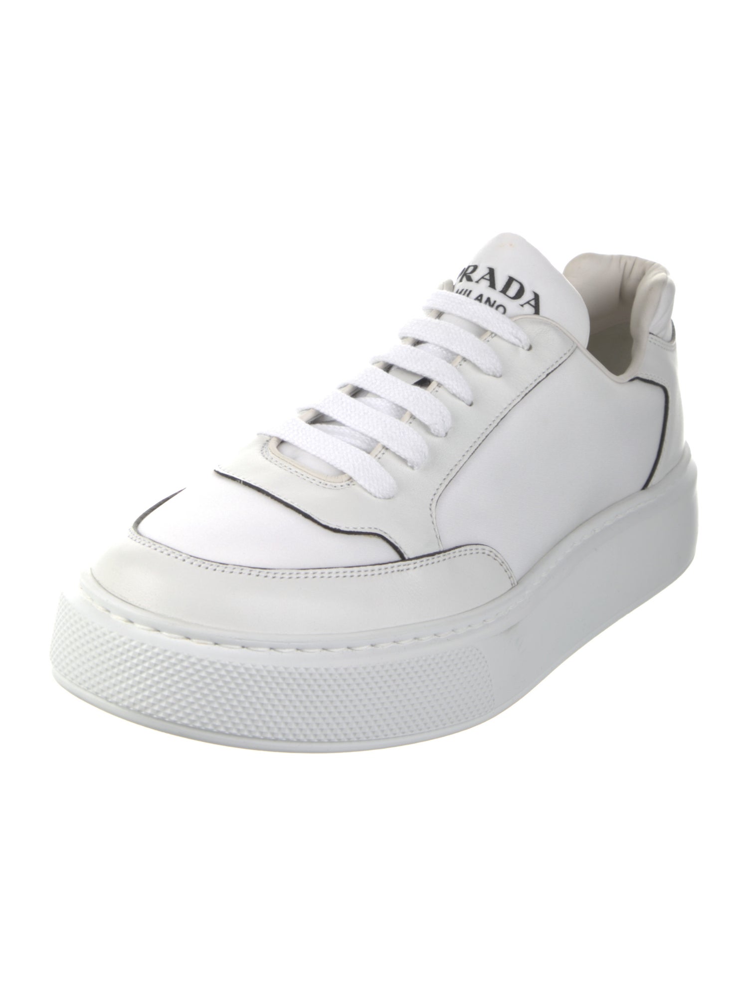Prada Leather Sneakers