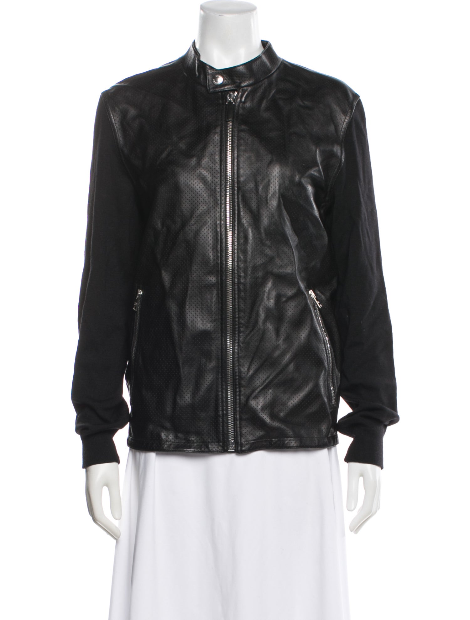 Prada 2015 Wool Moto Jacket