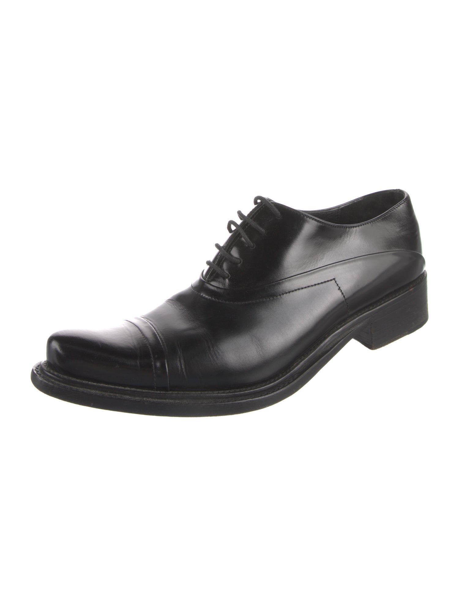 Prada Leather Oxfords