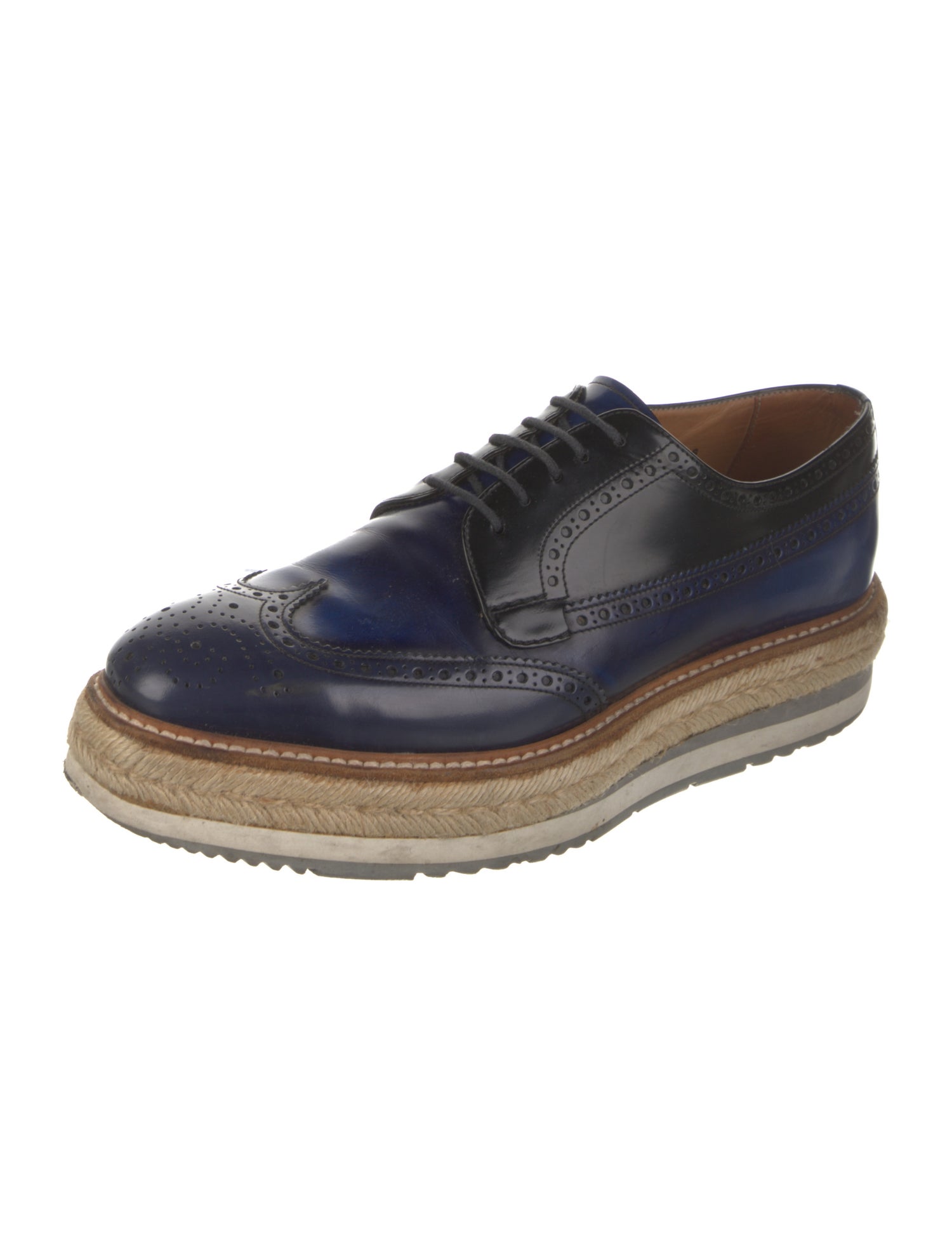 Prada Leather Brogues