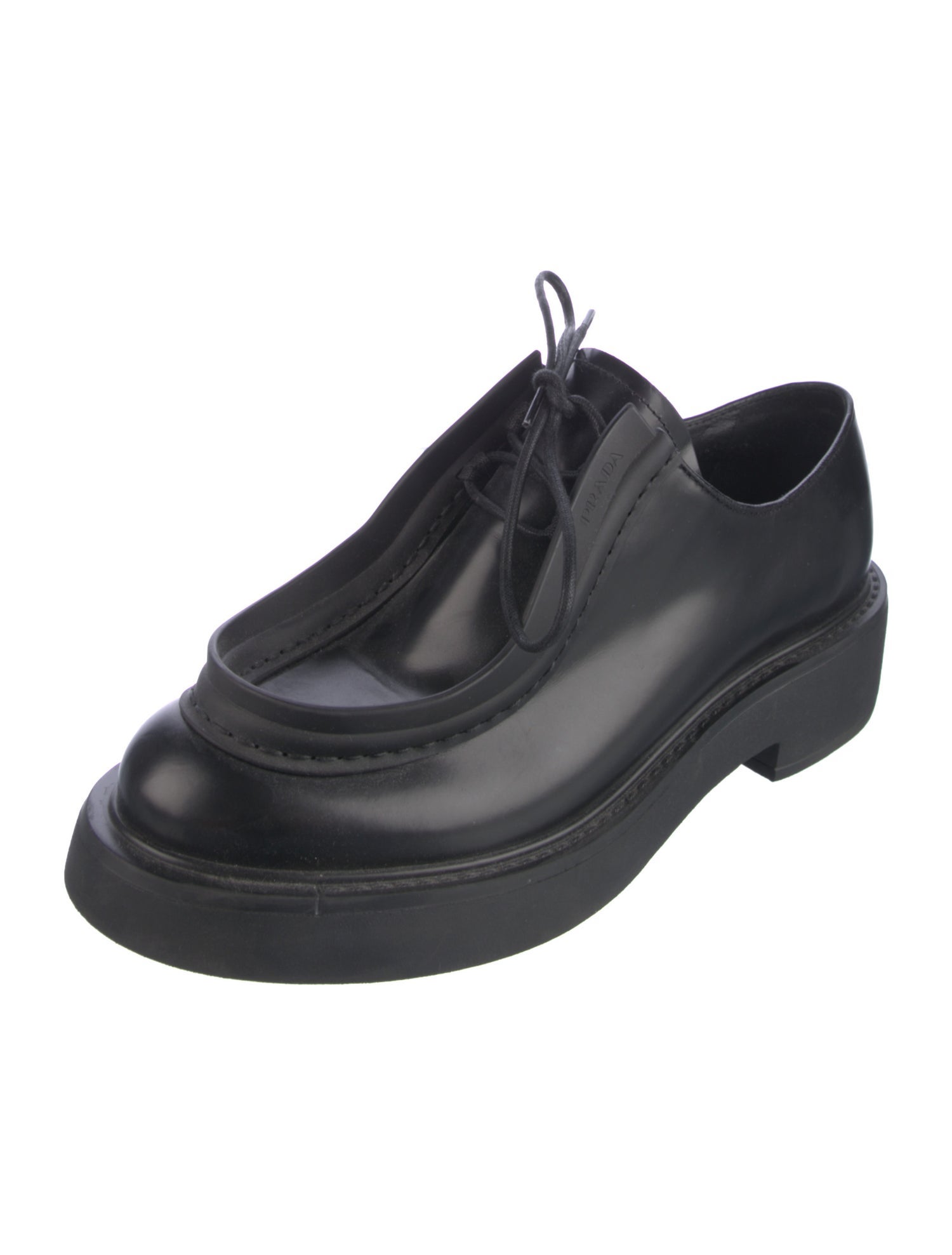 Prada Leather Oxfords