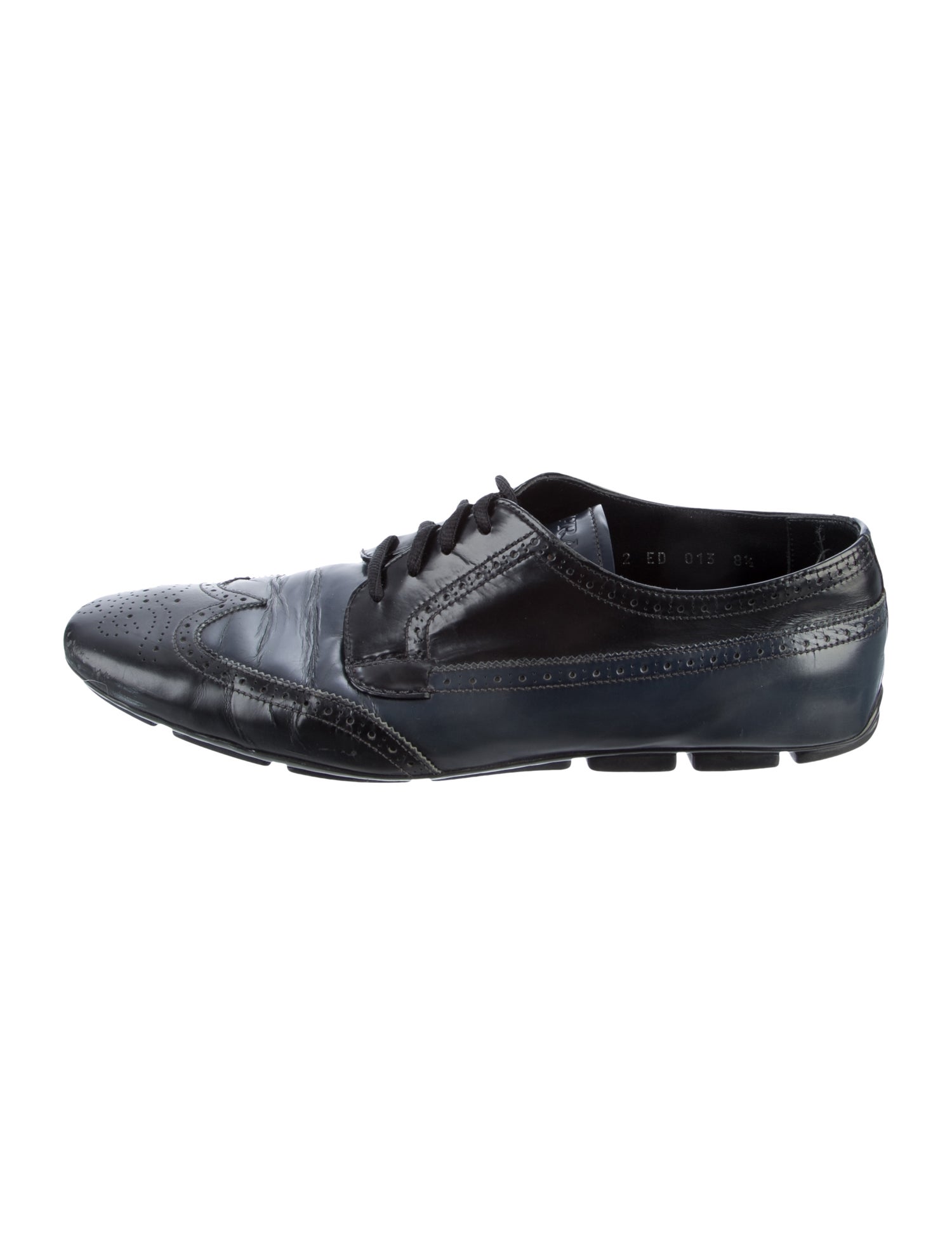 Prada Leather Brogues