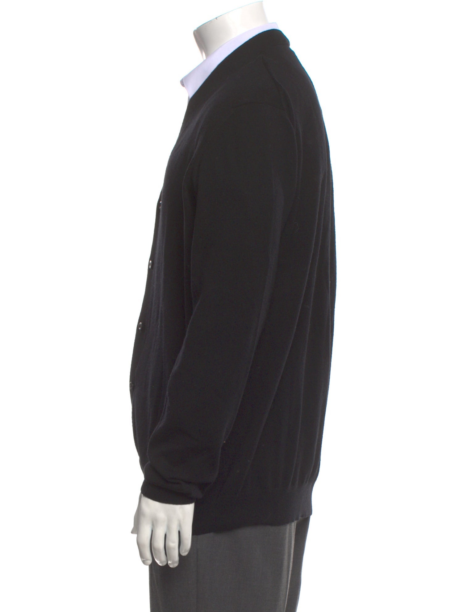 Prada V-Neck Long Sleeve Cardigan