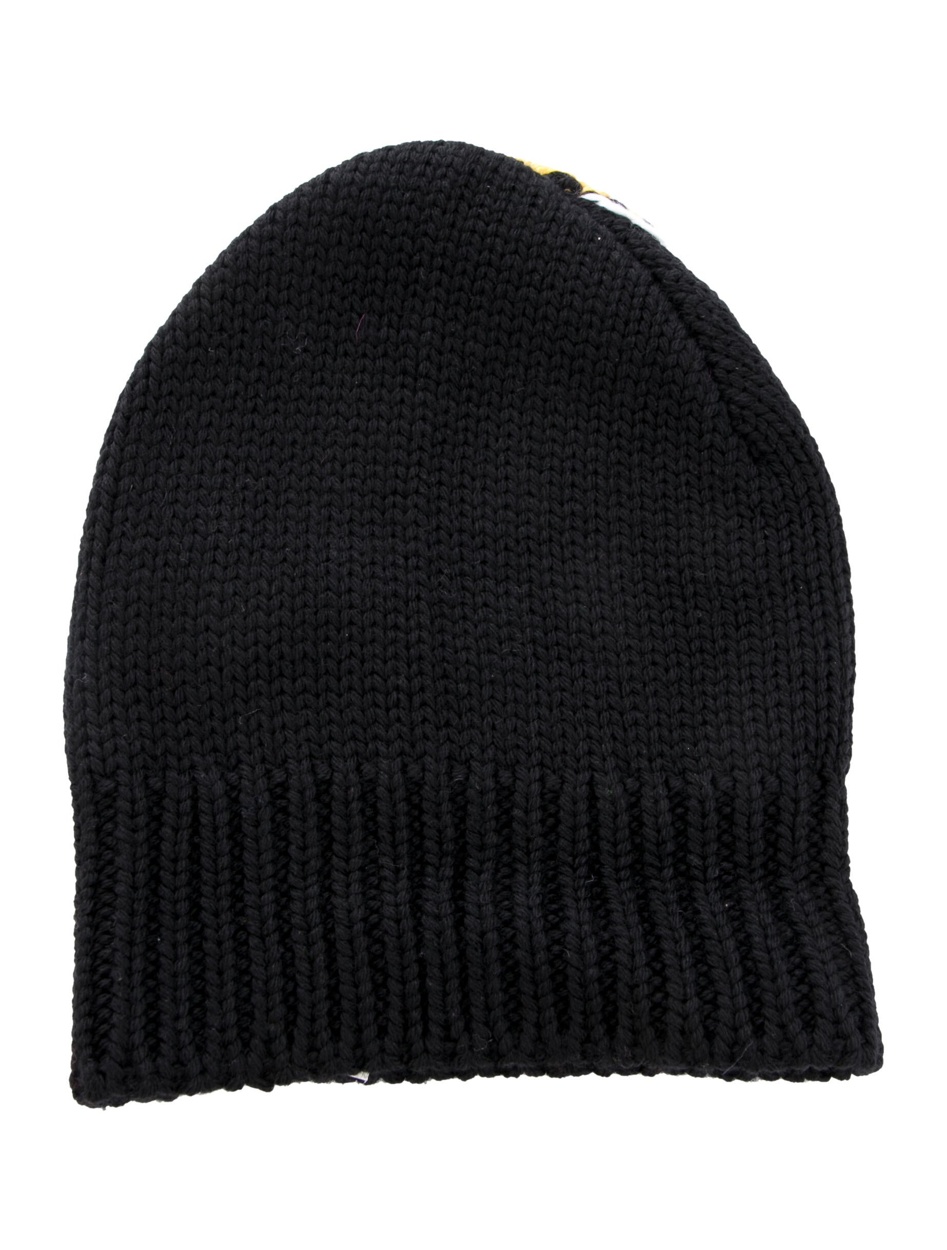 Prada Prada Ribbed Winter Beanie