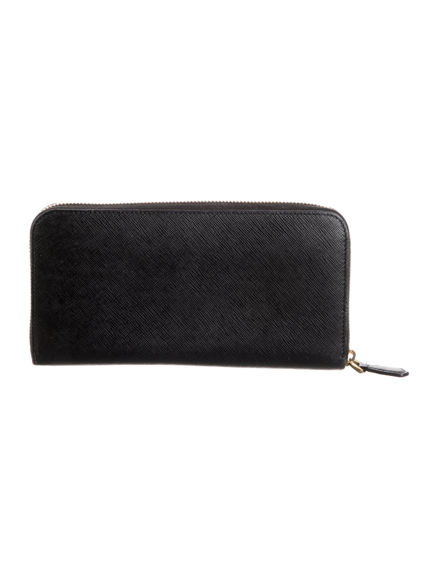Prada Leather Continental Wallet