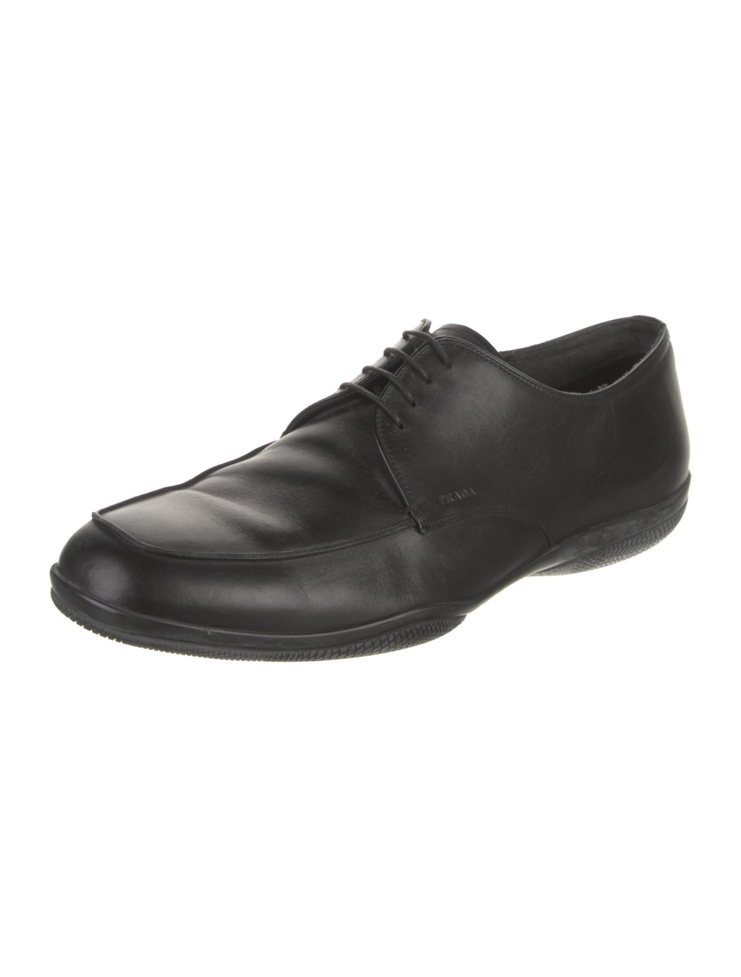 Prada Sport Leather Derby Shoes