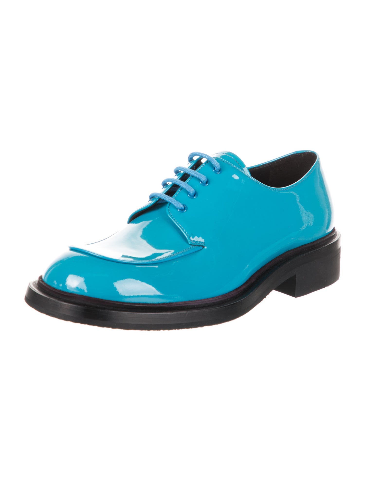 Prada Patent Leather Derby Shoes