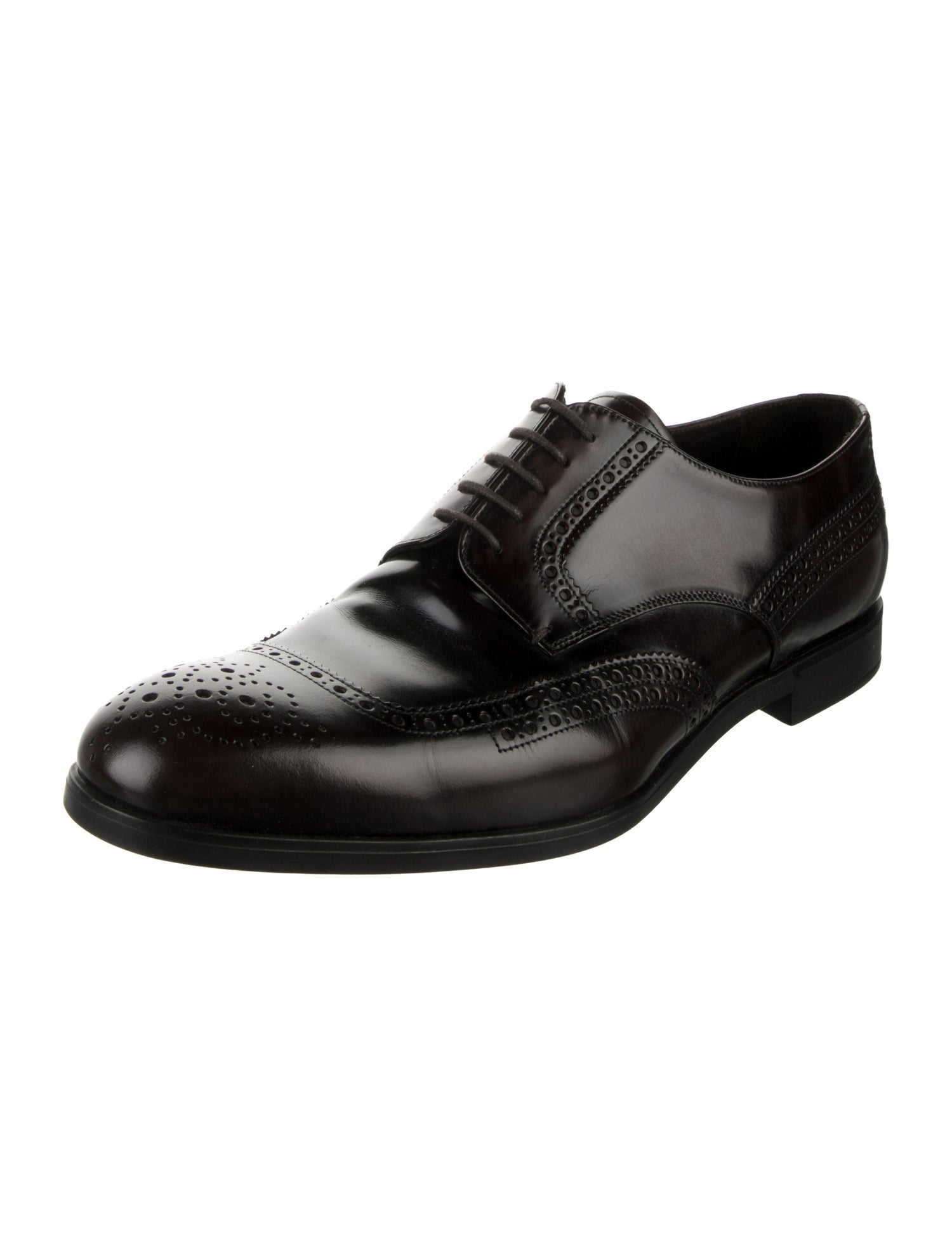 Prada Leather Brogues