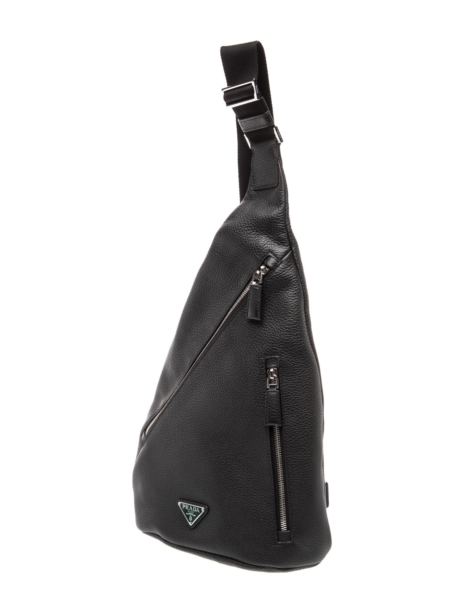 Prada Vitello Daino Leather Backpack Small