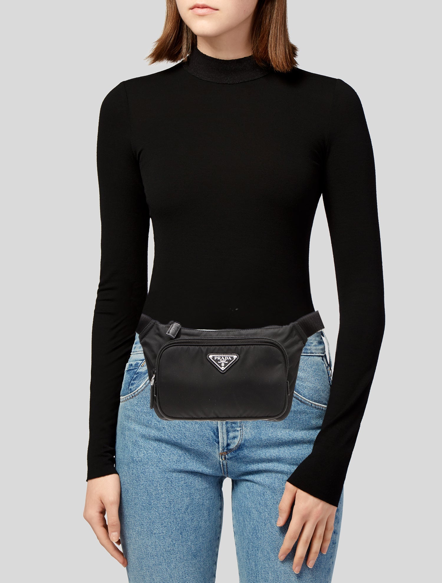 Prada Saffiano Leather Belt Bag