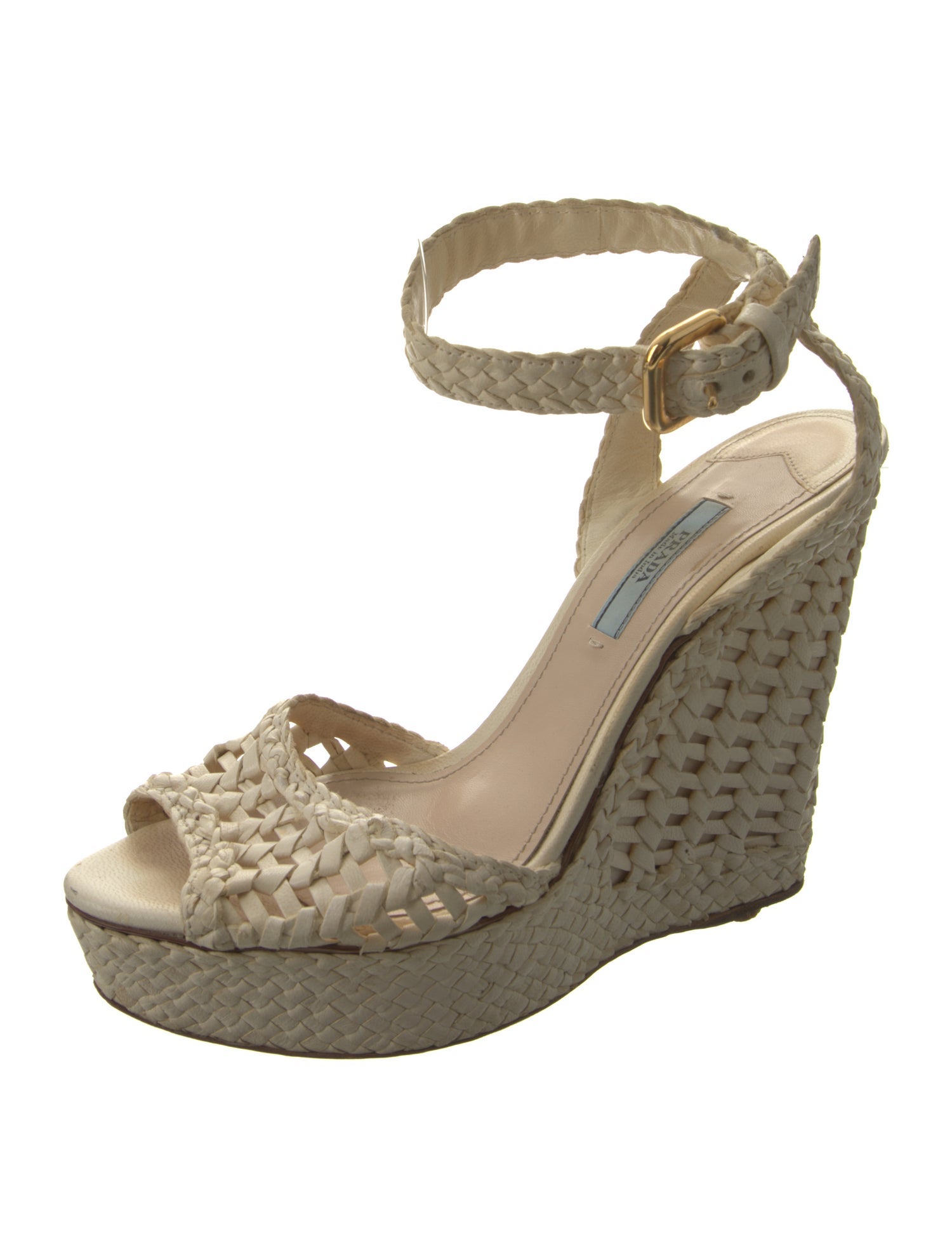 Prada Leather Slingback Pumps