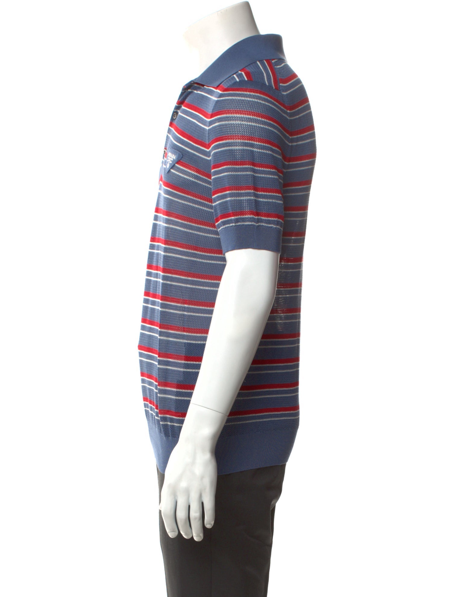 Prada 2025 Silk Polo Sweater w/ Tags