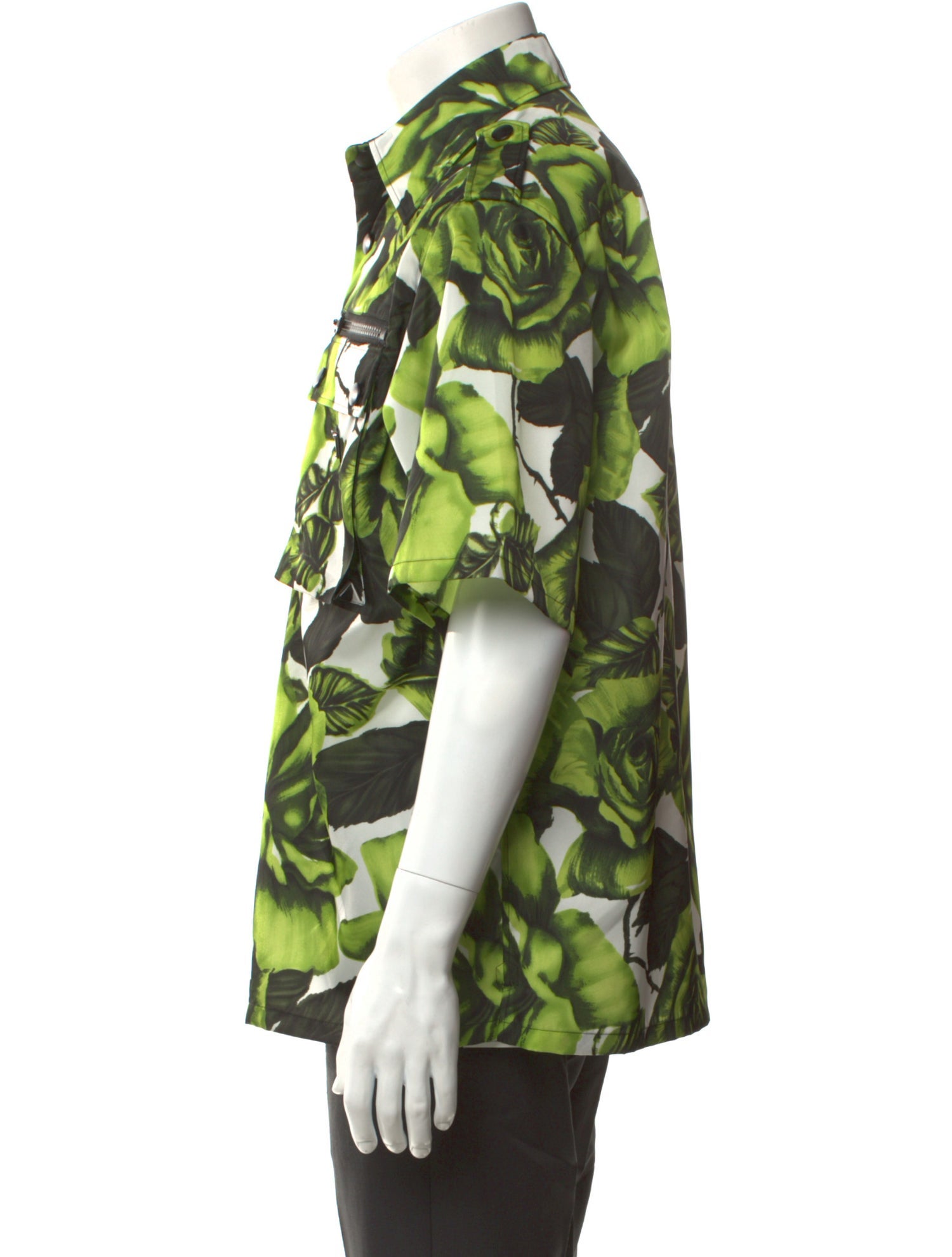 Prada 2020 Floral Print Shirt