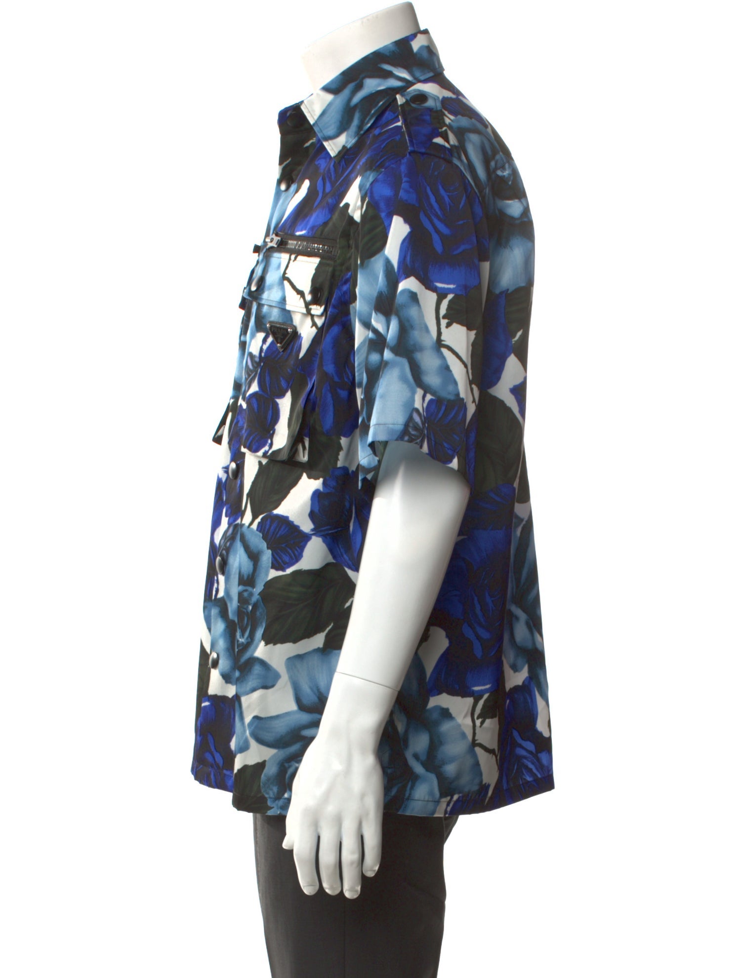 Prada 2020 Floral Print Shirt