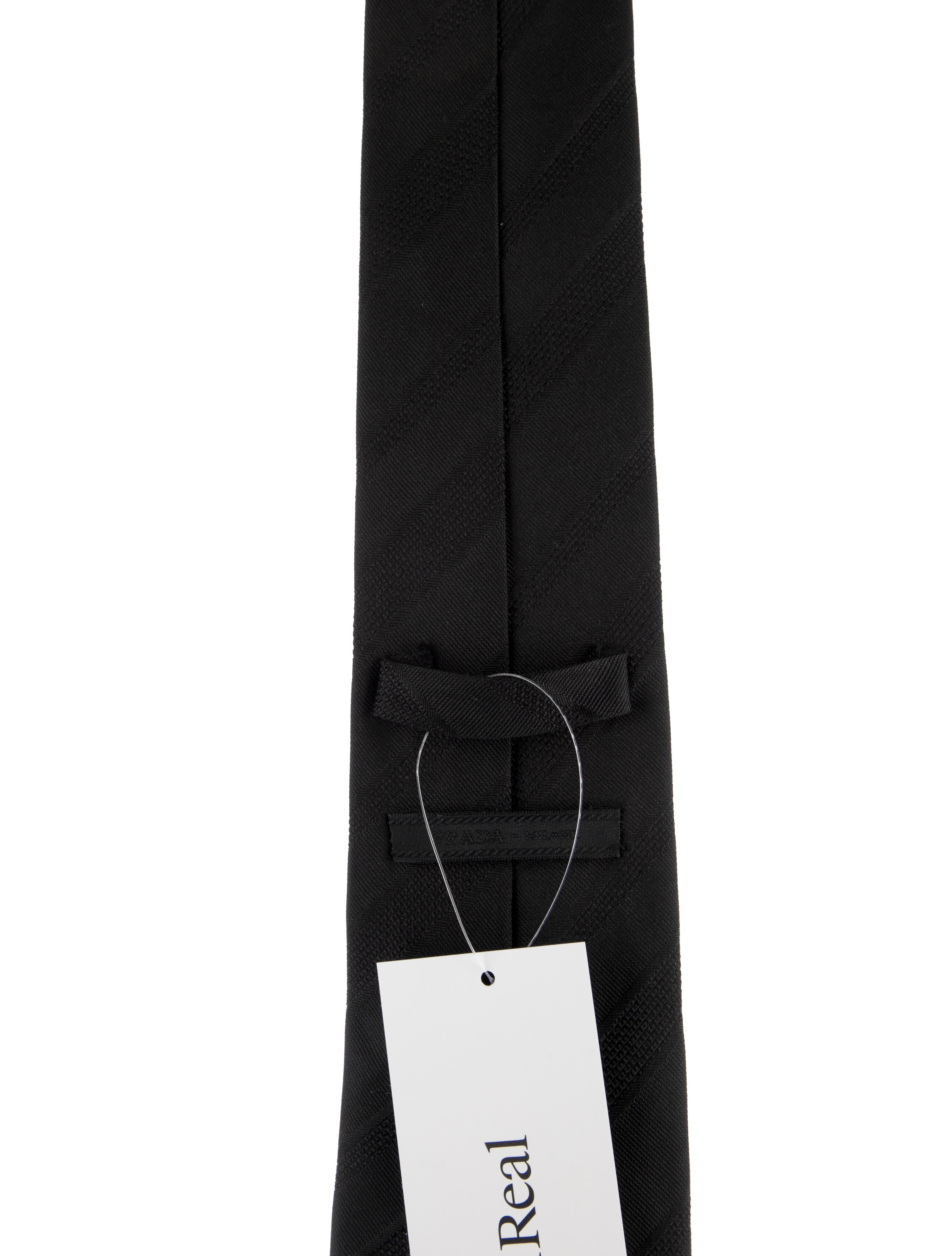 Prada Silk Solid Tie