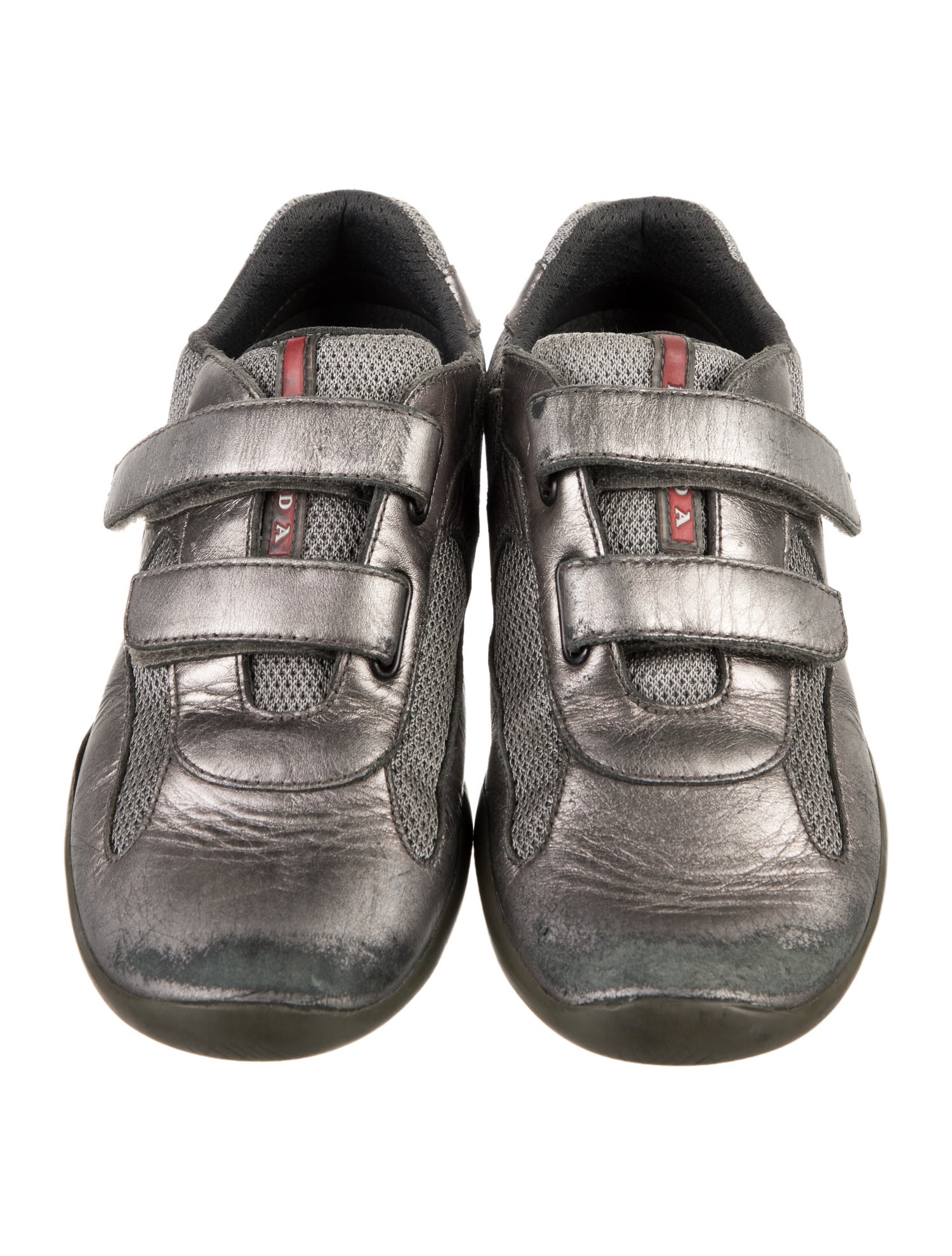 Prada Kids' Boys Leather Low Top Sneakers