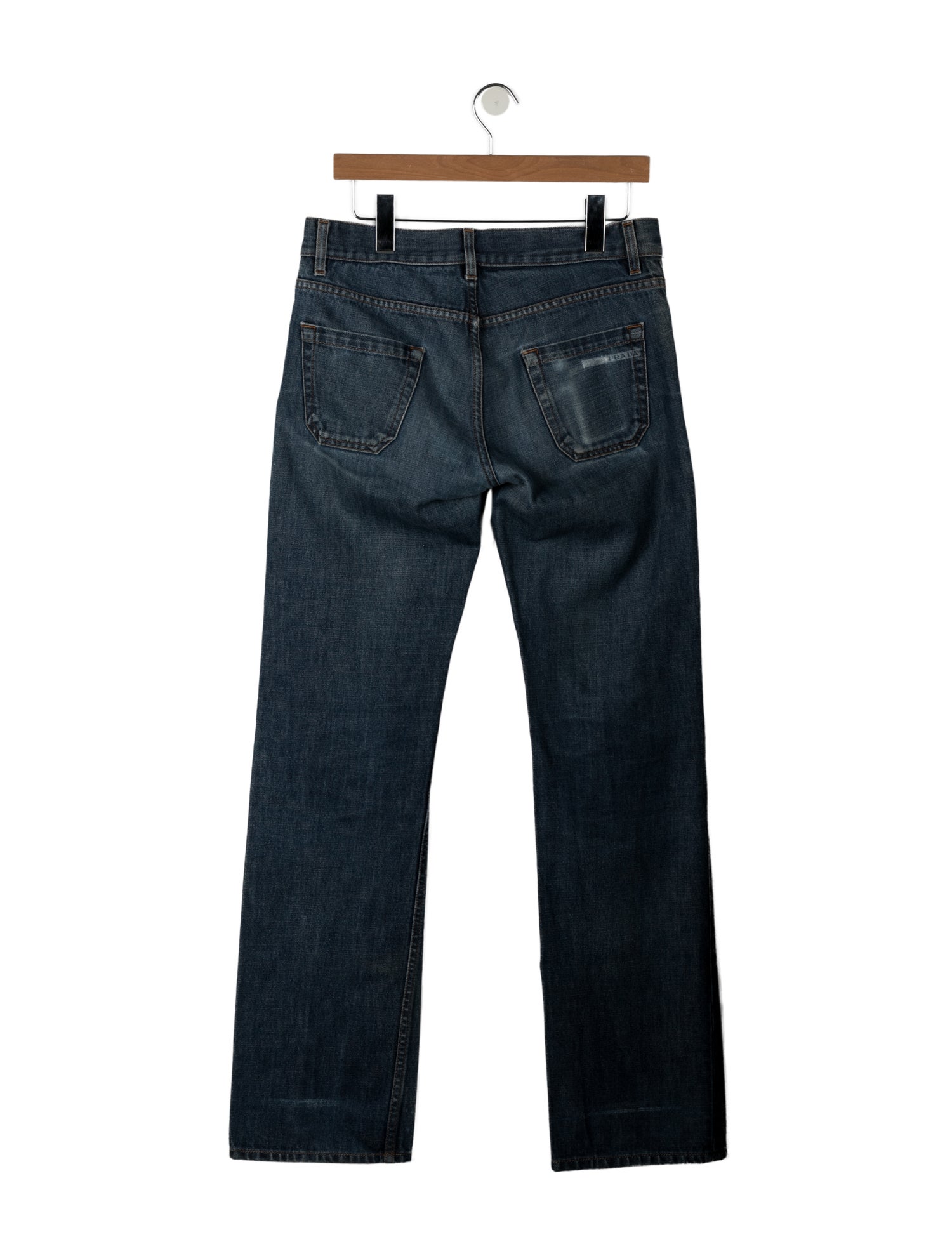Prada Vintage Straight-Leg Jeans