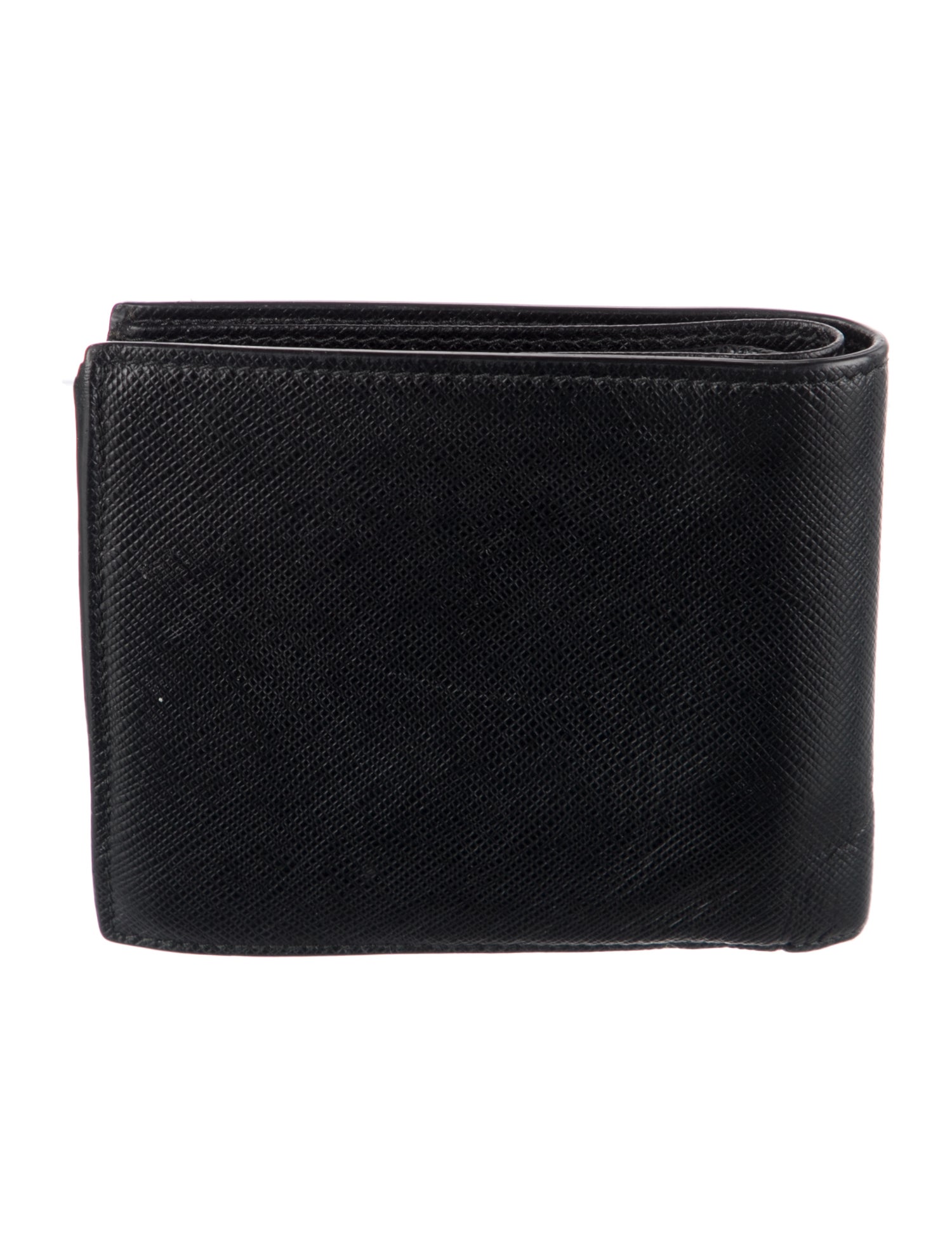 Prada Saffiano Lux Leather Bifold Wallet