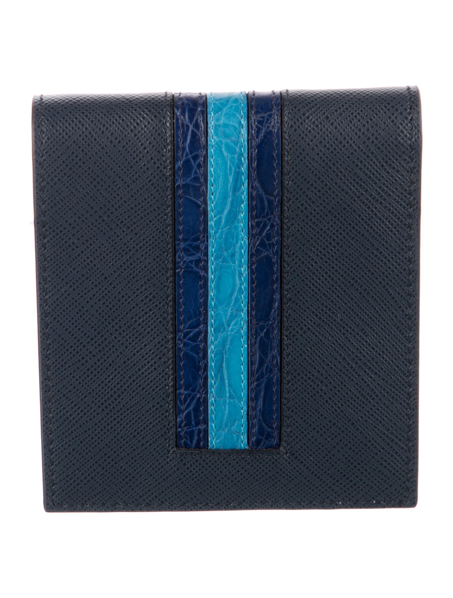 Prada Saffiano Cuir Leather Bifold Wallet