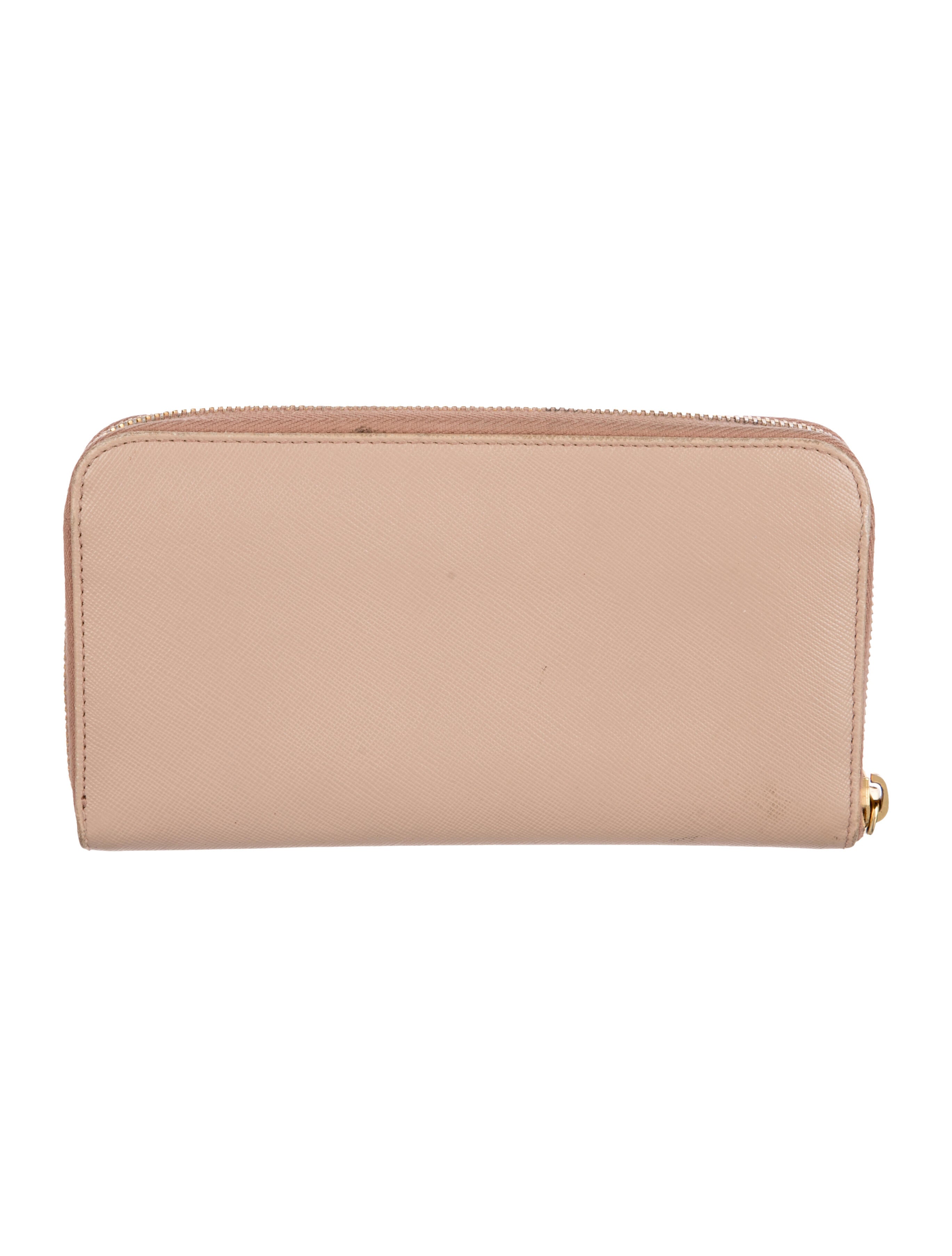 Prada Saffiano Lux Leather Continental Wallet