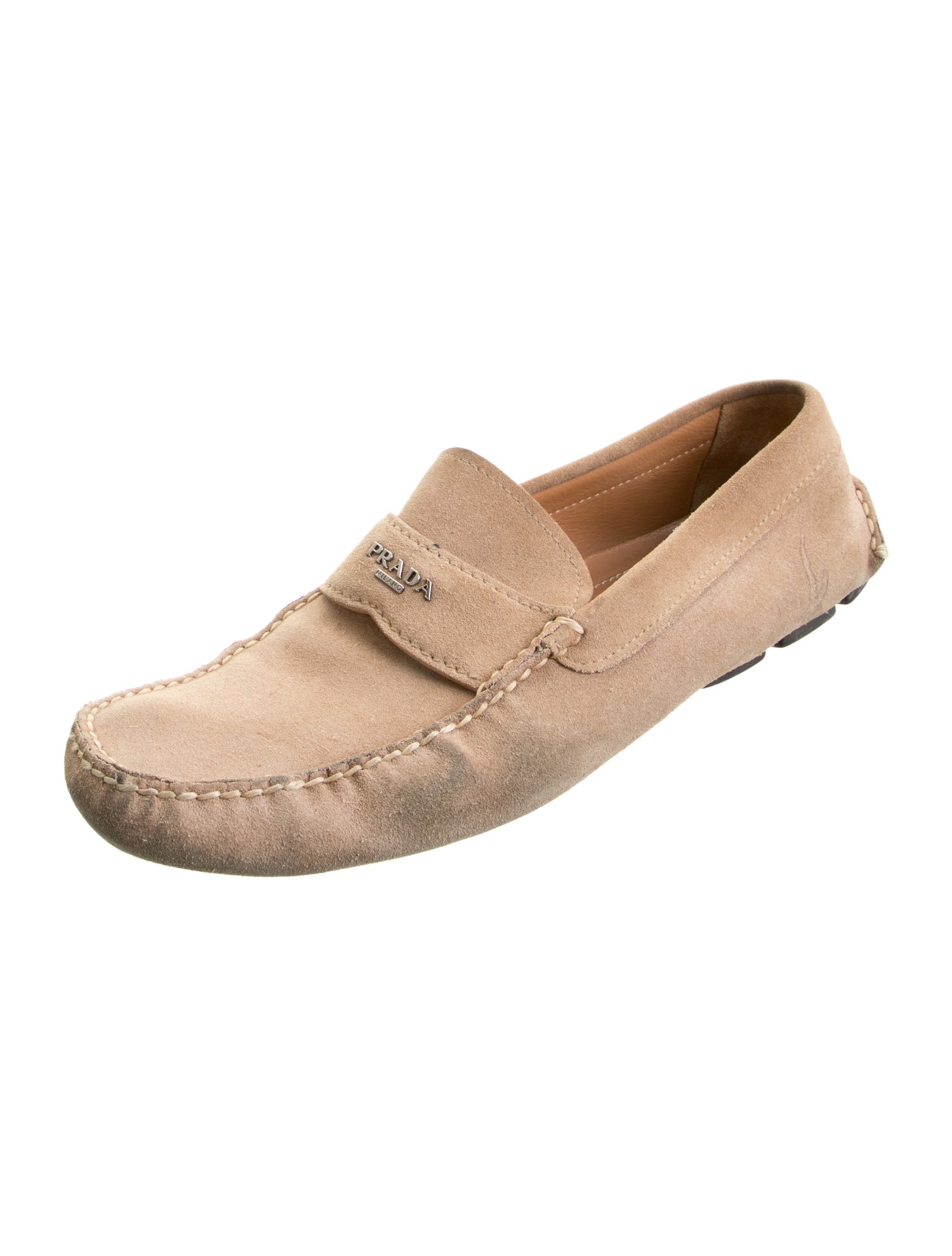 Prada Suede Loafers