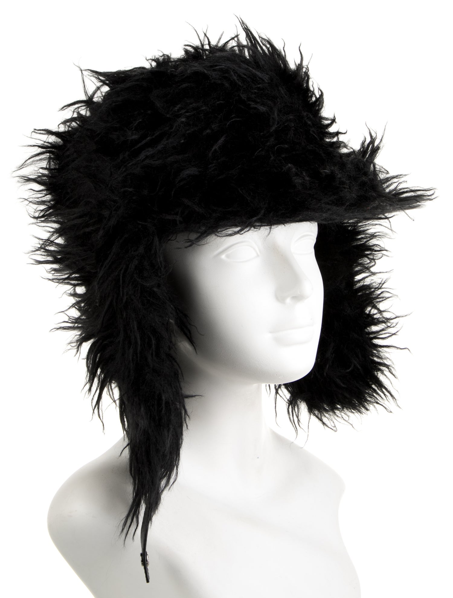 Prada faux fur winter hat