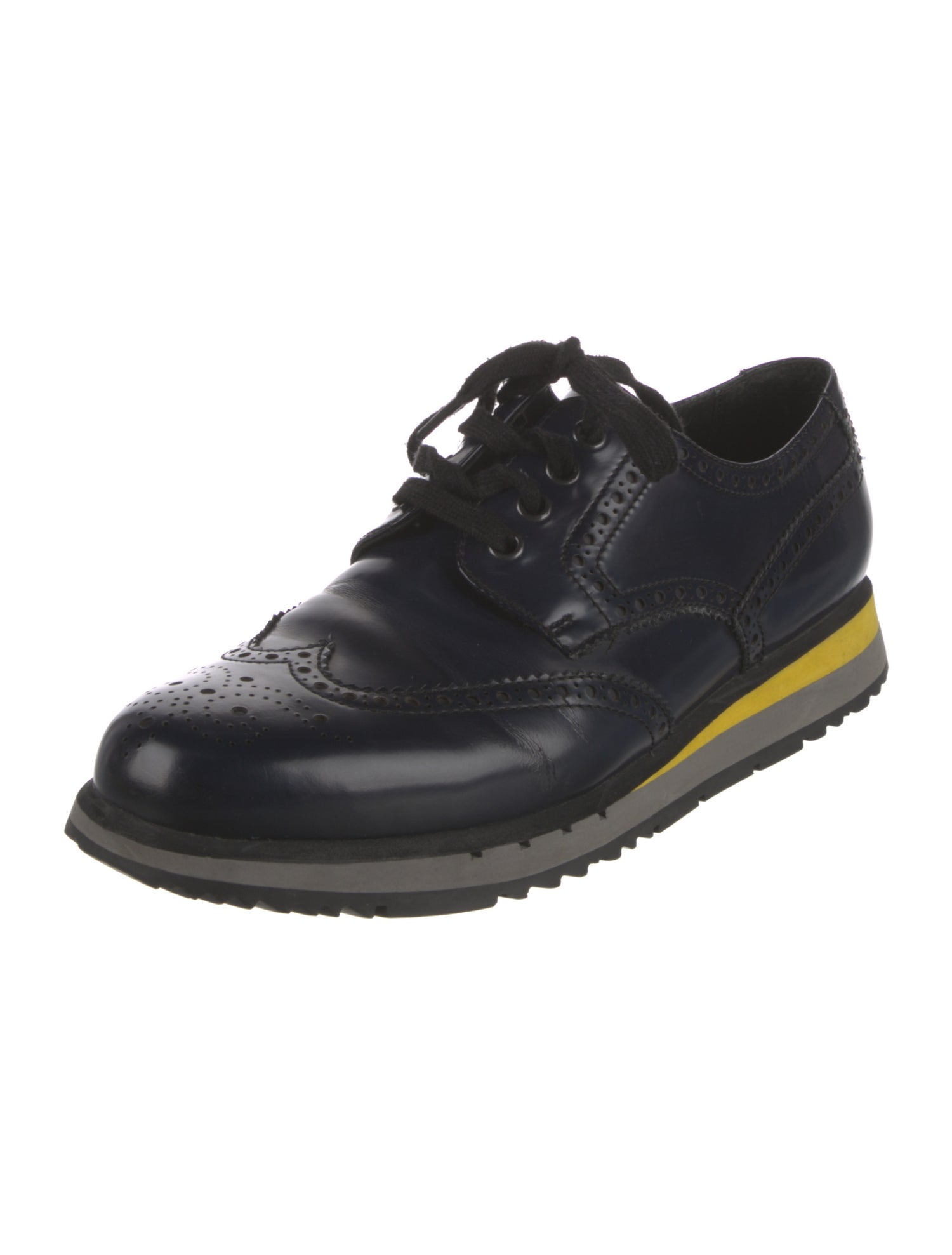 Prada Leather Sneakers