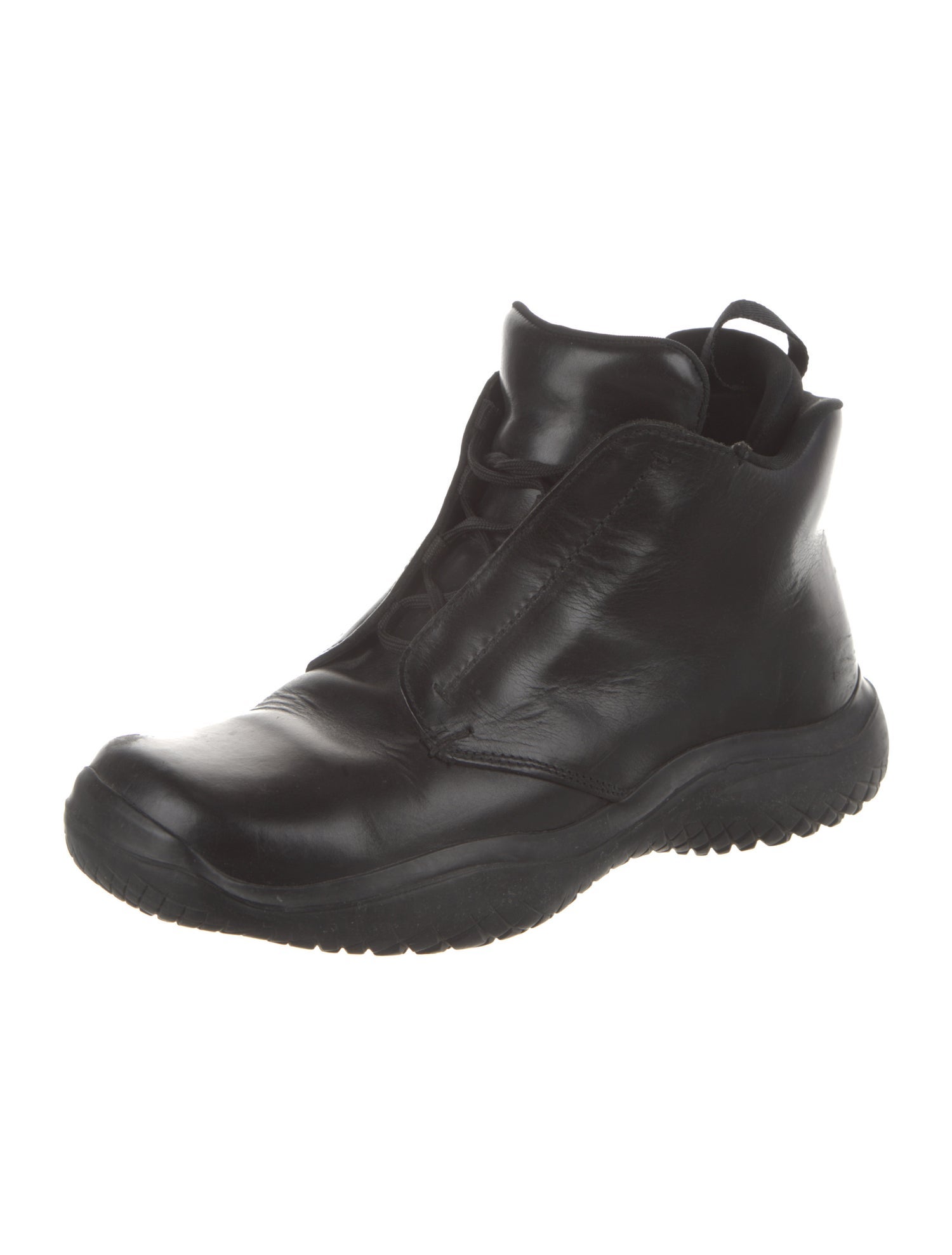 Prada Sport Leather Boots