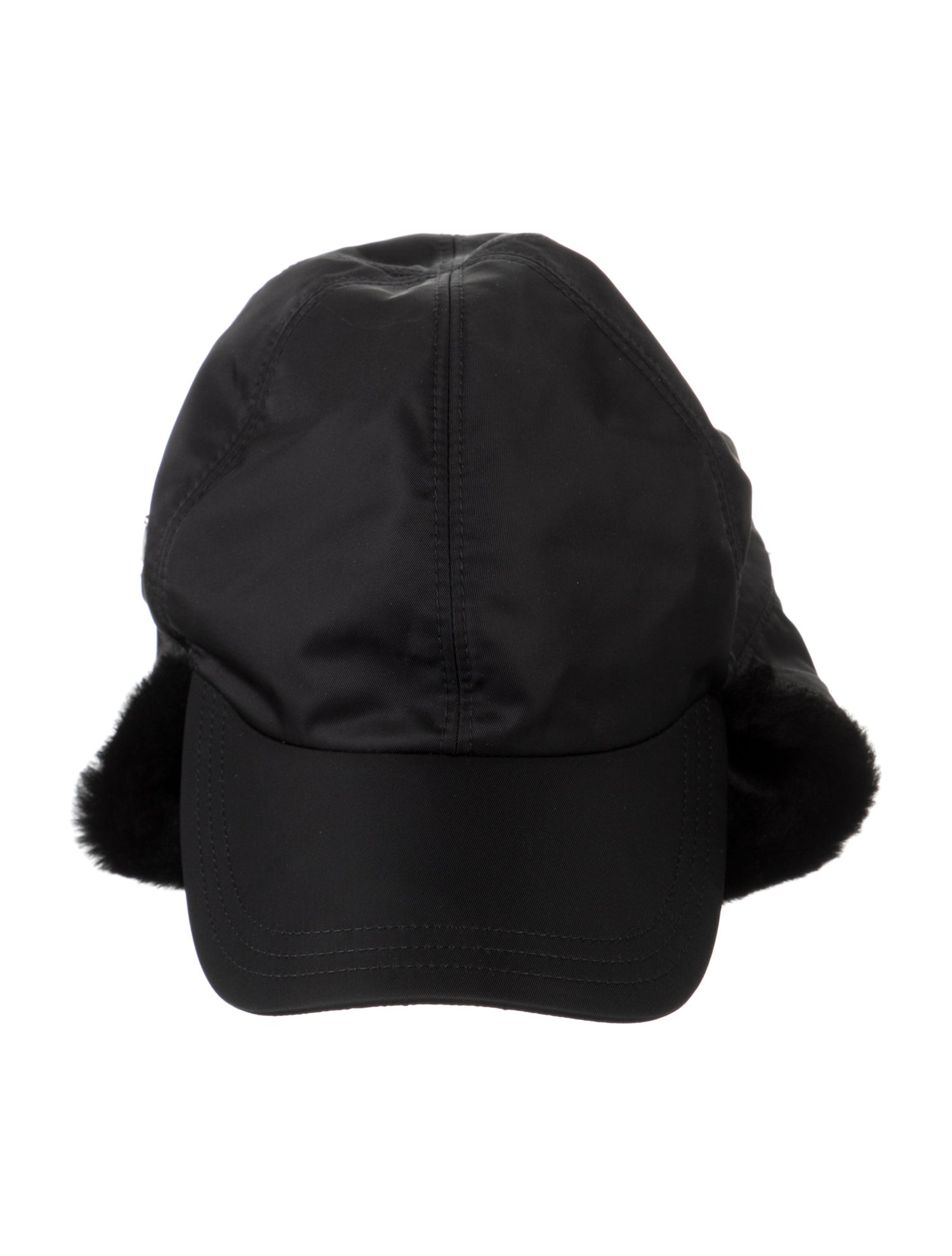 Prada Men's Winter Fur Trimmed hat