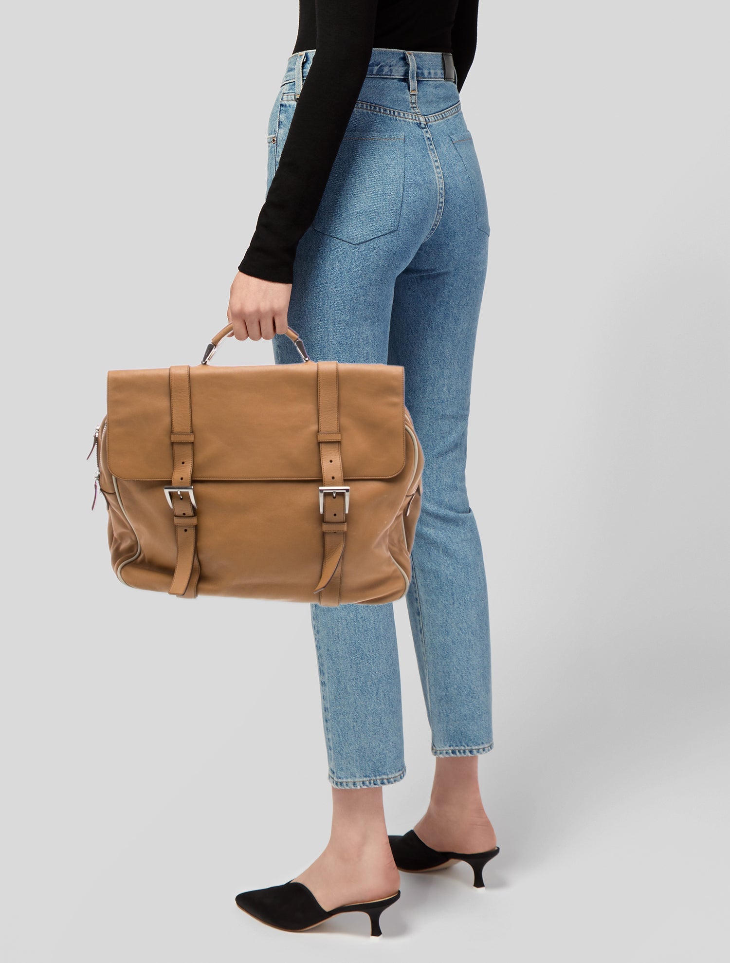 ✨美品 希少✨ TUMI 49311SD サンタモニカ レザートートバッグ Tumi Santa Monica Drummond Leather Briefcase - Brown Briefcases